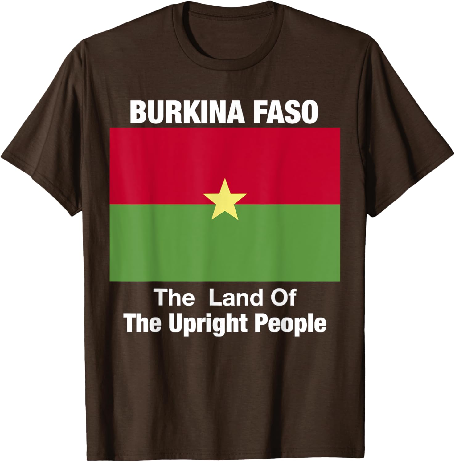 Burkina Faso T-Shirt The Land of the Upright People Stylish Apparel - 1