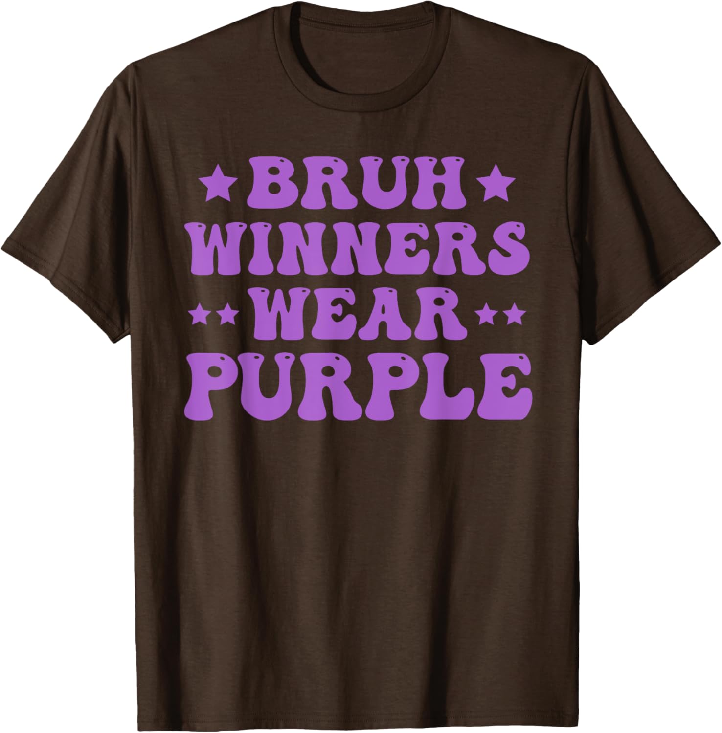 Winners Wear Purple Camp Team Spirit Week Matching T-Shirt for All Ages - 15