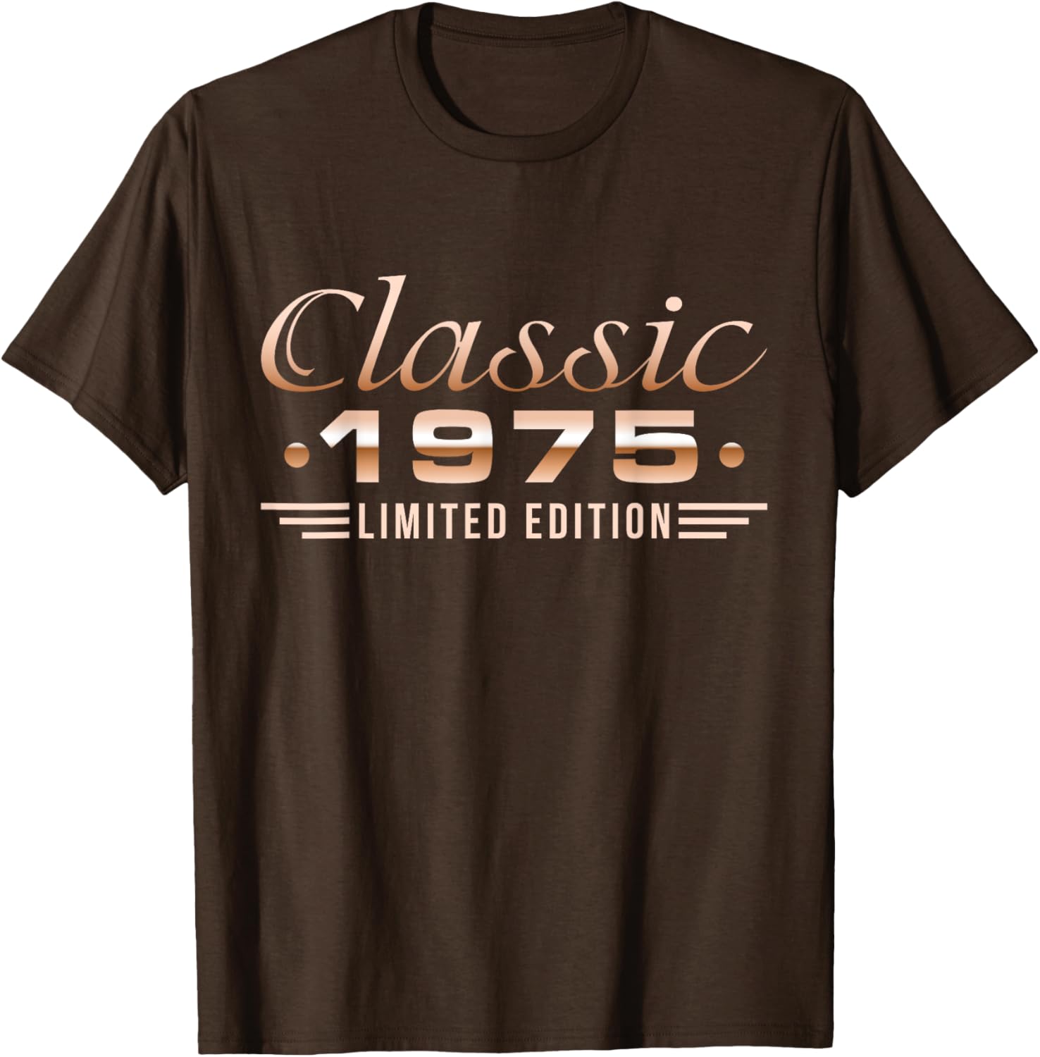 Classic 1975 50th Birthday T-Shirt for Men Turning 50 in Style - 2