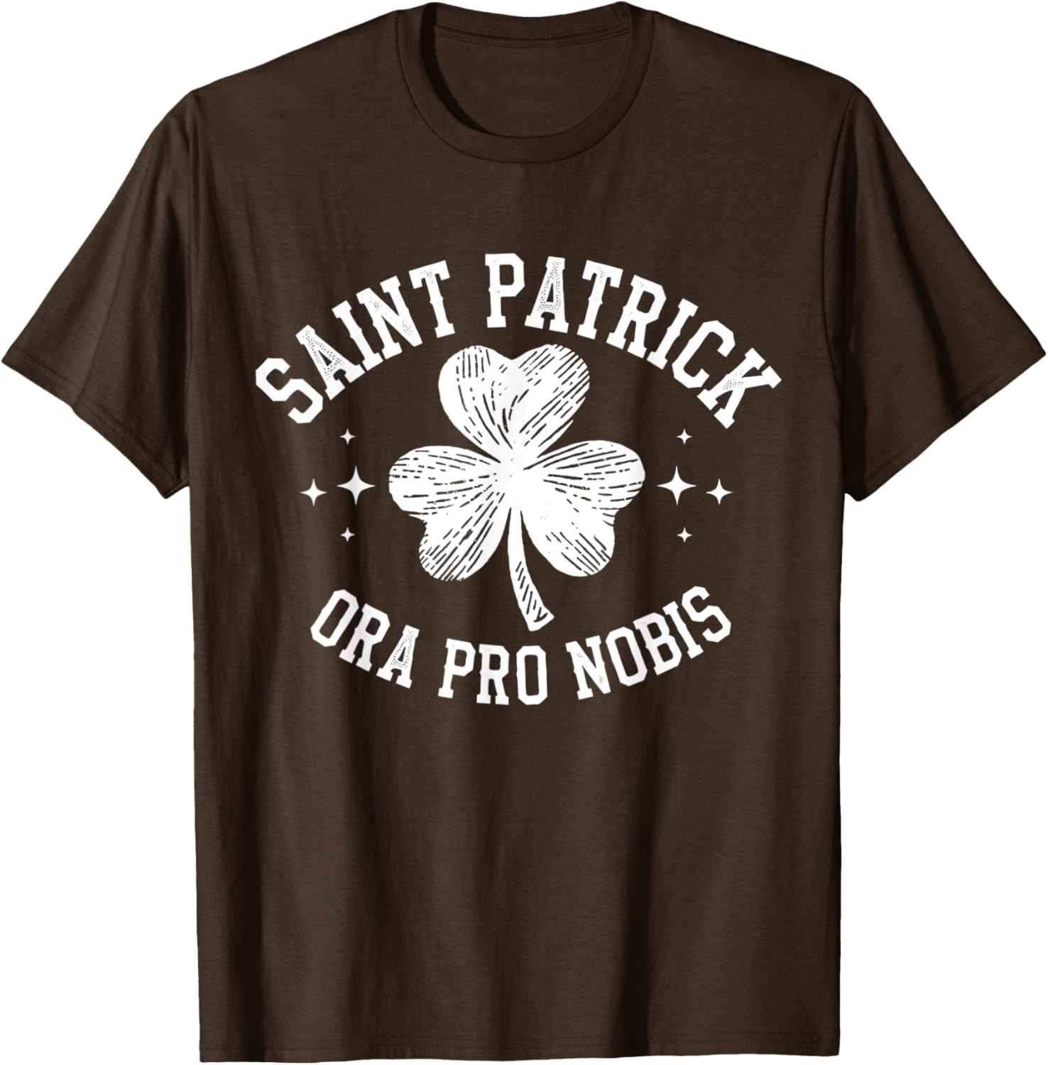 Vintage St Patrick Ora Pro Nobis Catholic T-Shirt for Traditional Style - 15