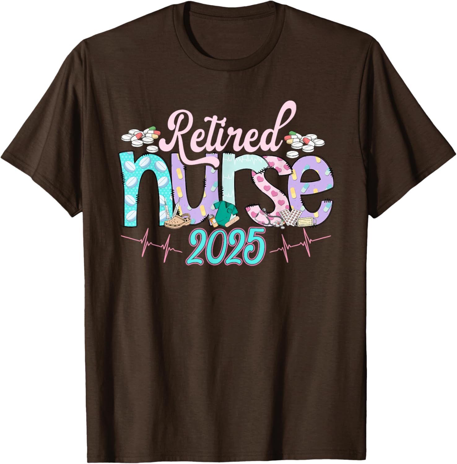 Tie Dye Retired Nurse T-Shirt 2025 Perfect Gift for Nurses - 15