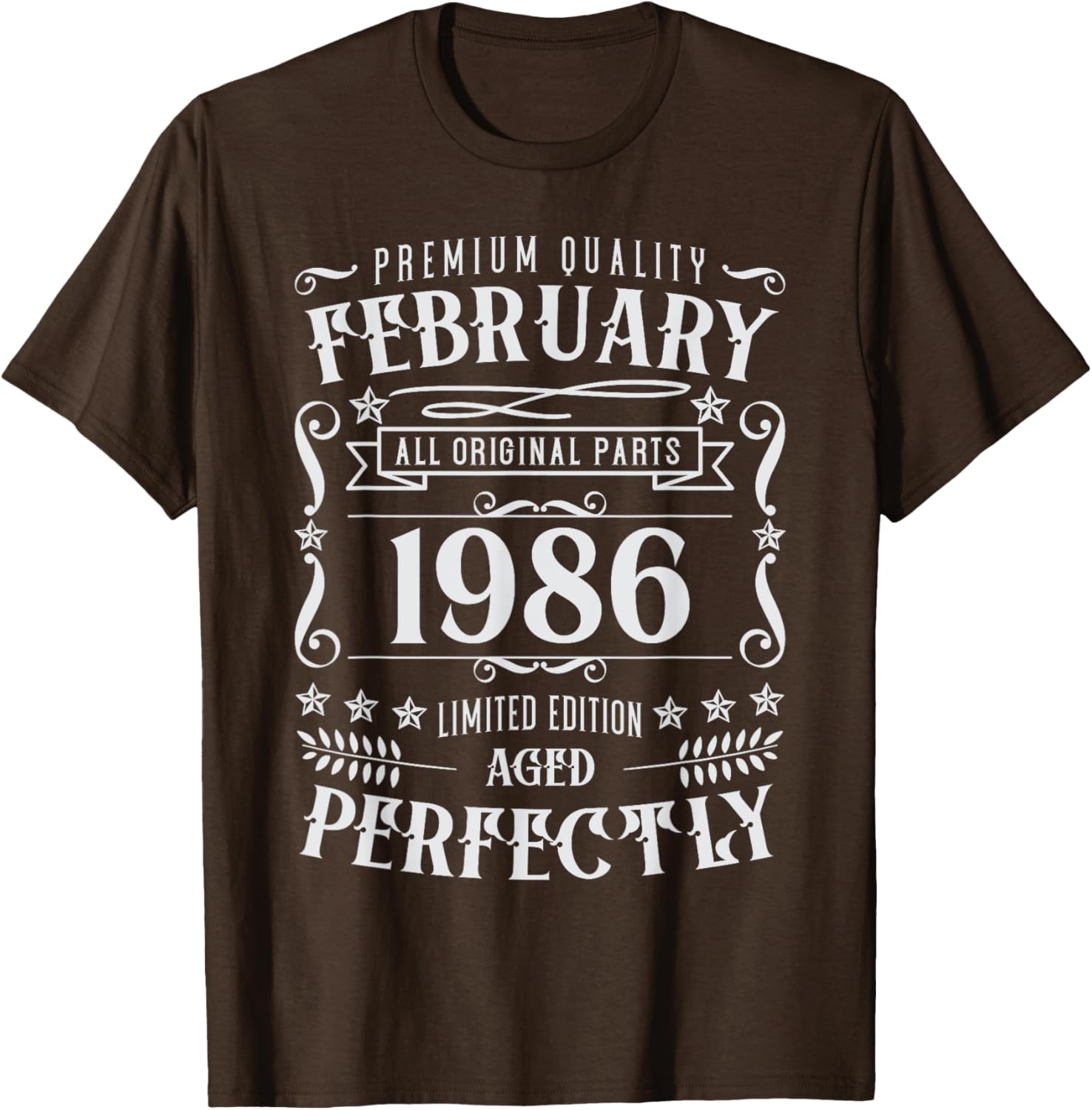 39th Birthday Legends Born in February 1986 T-Shirt for Celebrations - 5