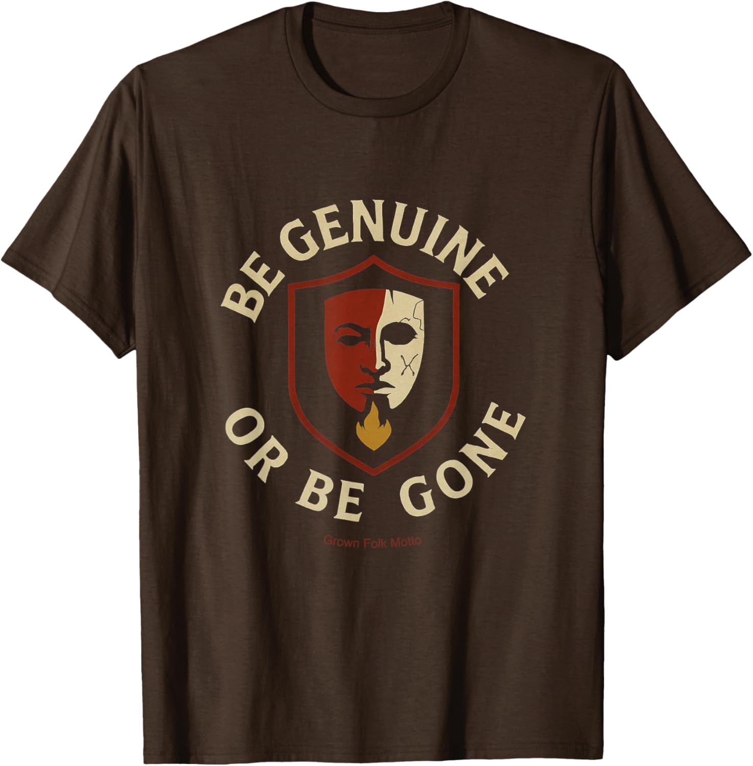 Be Genuine or Be Gone Motivational T-Shirt for Inspiring Style - 15