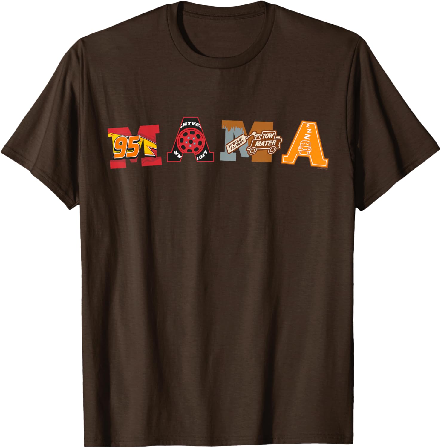 Disney Pixar Cars Mama T-Shirt Perfect for Mother's Day Birthday Gift - 10