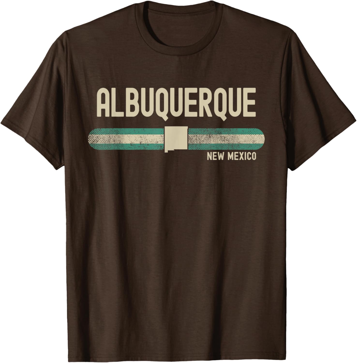 Albuquerque New Mexico 80s Style T-Shirt for Trendy Travelers - 13