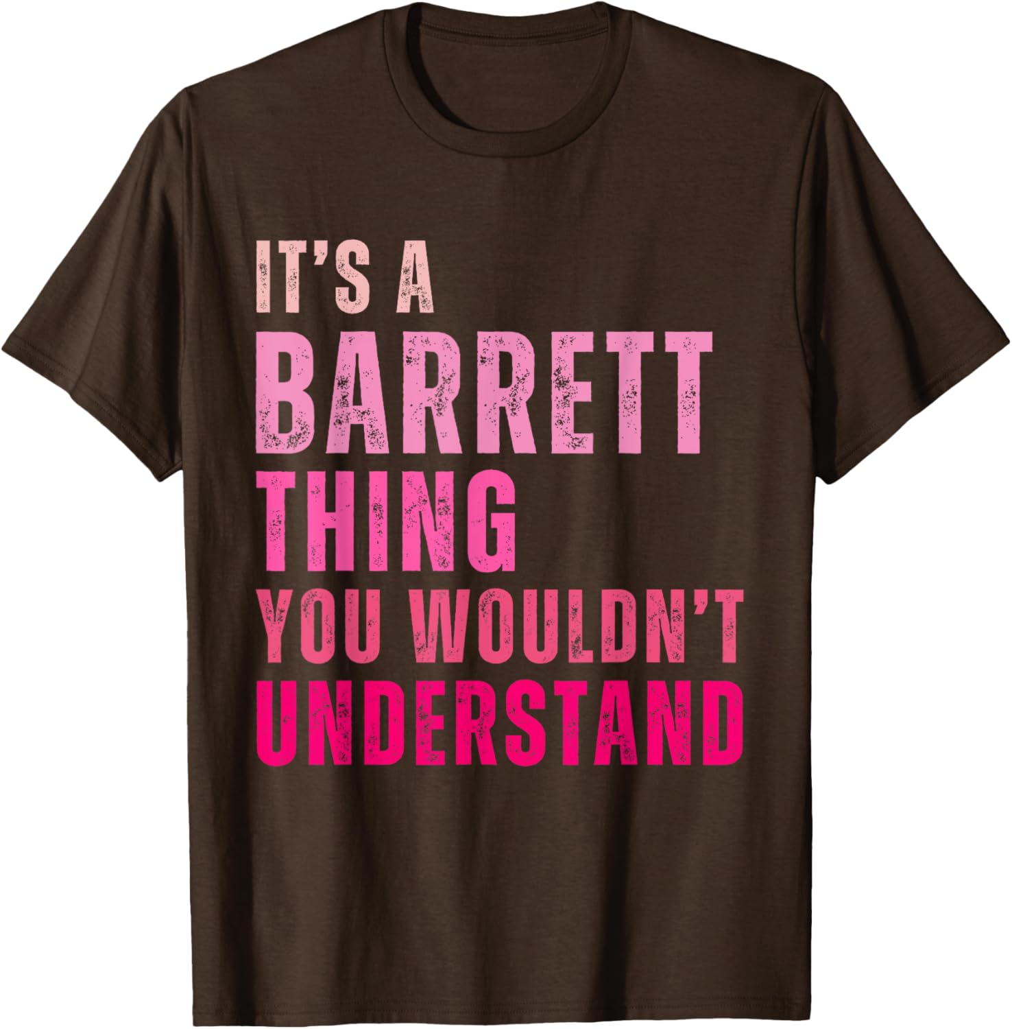 Barrett Vintage T-Shirt It's A Barrett Thing You Wouldn't Understand - 17
