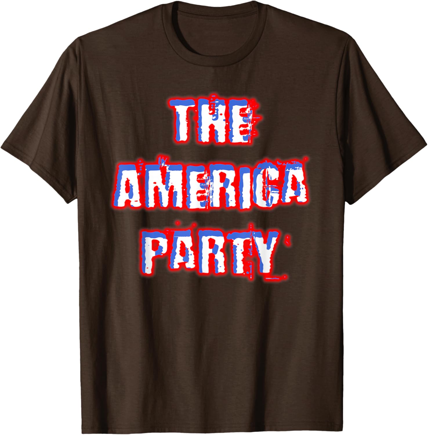 America Party Red White and Blue T-Shirt for Fun and Festive Wear - 8