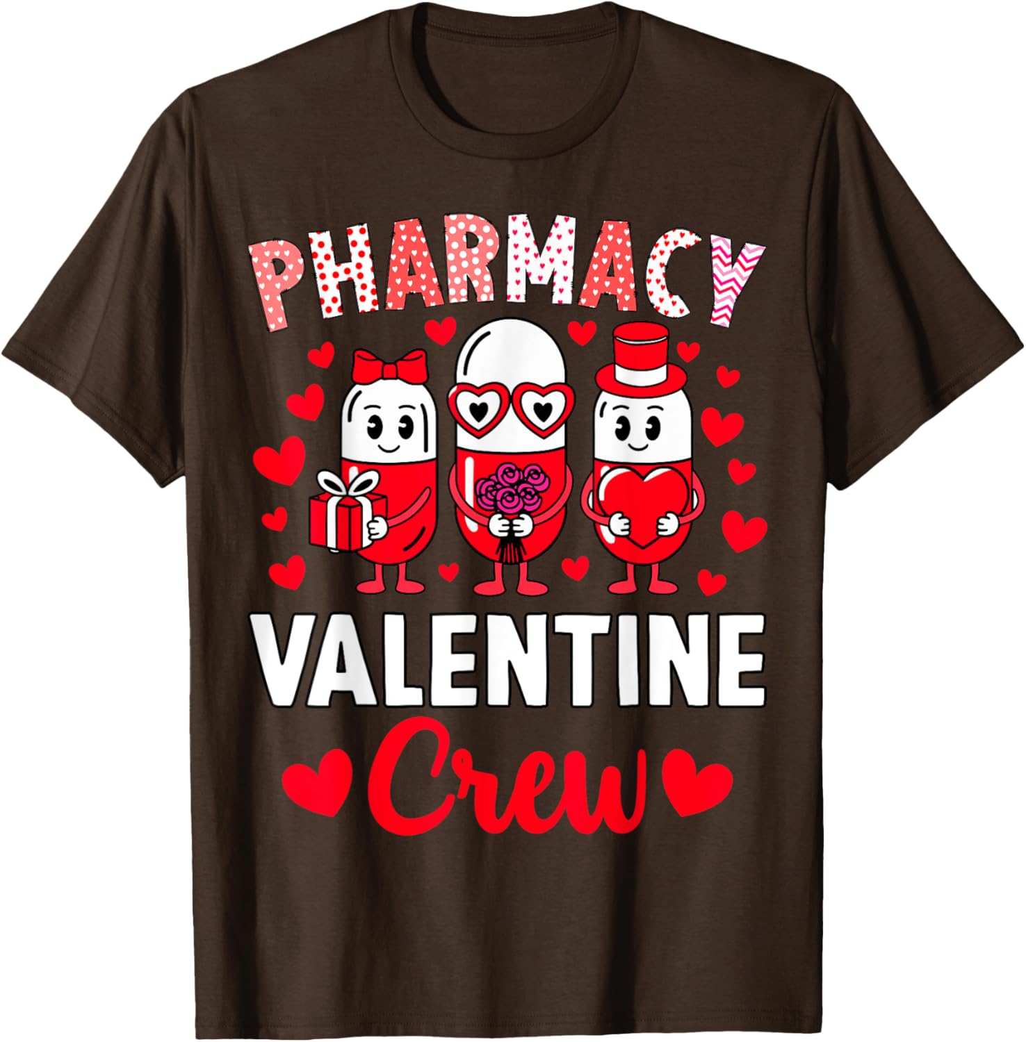 Valentine Pharmacy Tech T-Shirt Perfect Gift for Pharmacy Lovers - 3