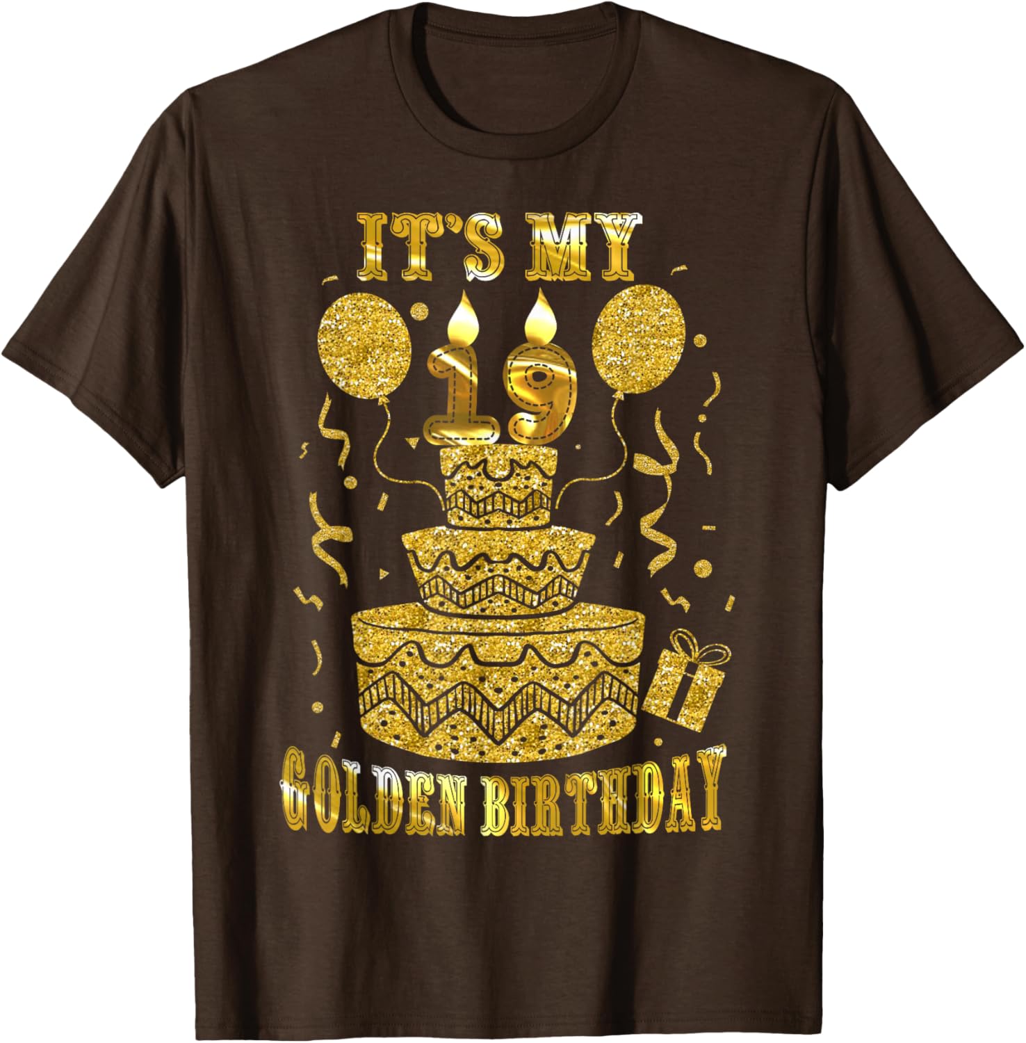 Happy 19th Birthday T-Shirt for Boys and Girls Stylish Teen Apparel - 3