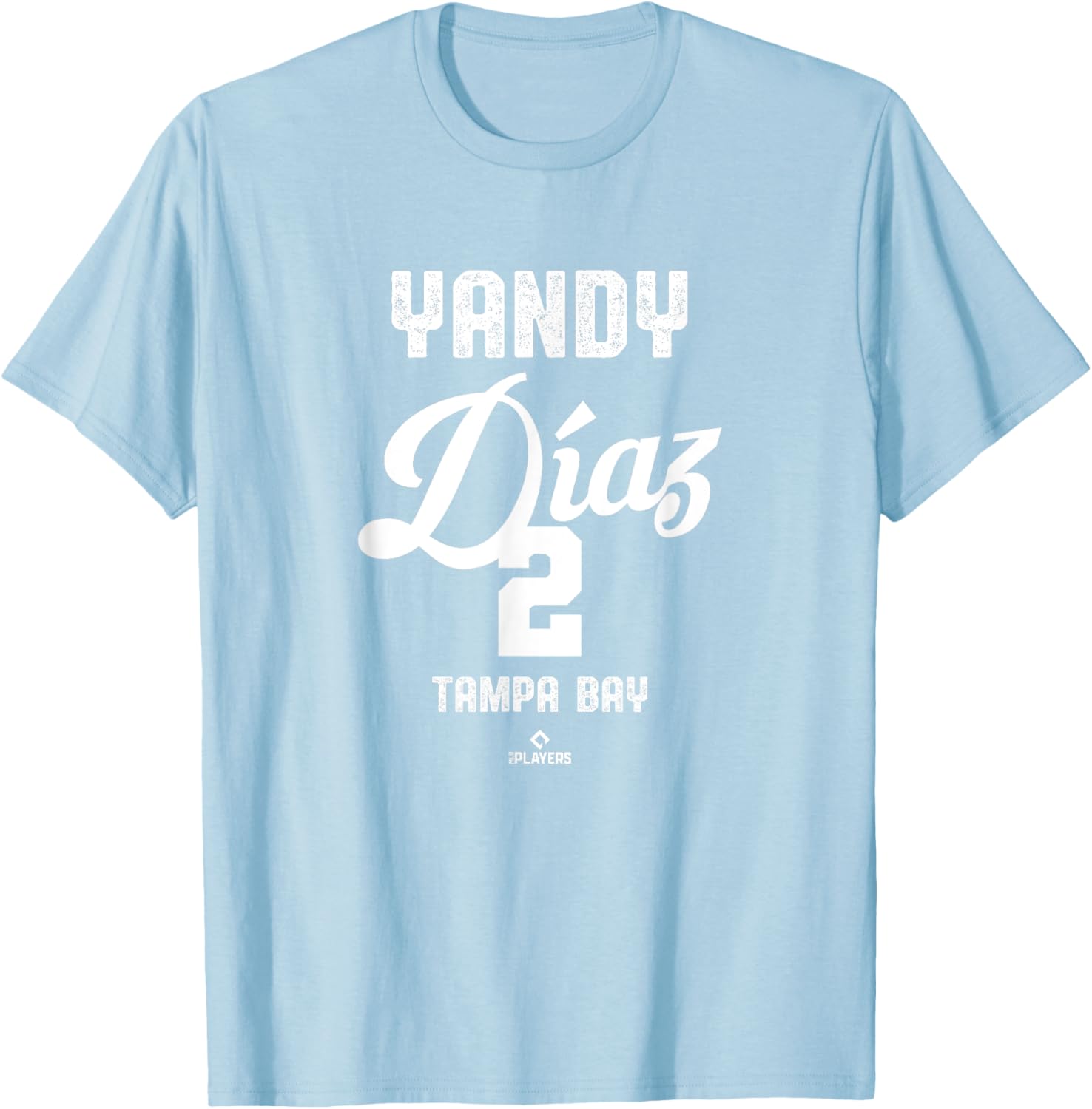 Yandy Diaz Tampa Bay Vintage MLBPA T-Shirt for Fans and Collectors - 3