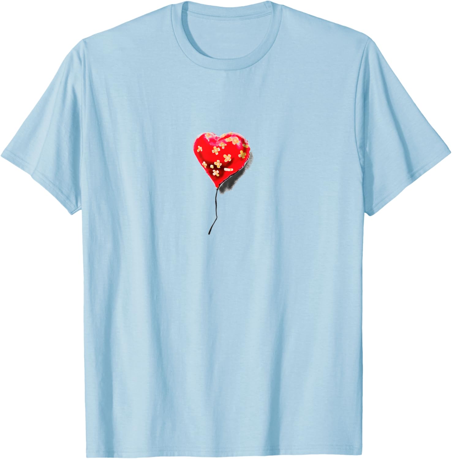 APOH Valentine's Banksy Love Hurts T-Shirt for Trendy Style - 6