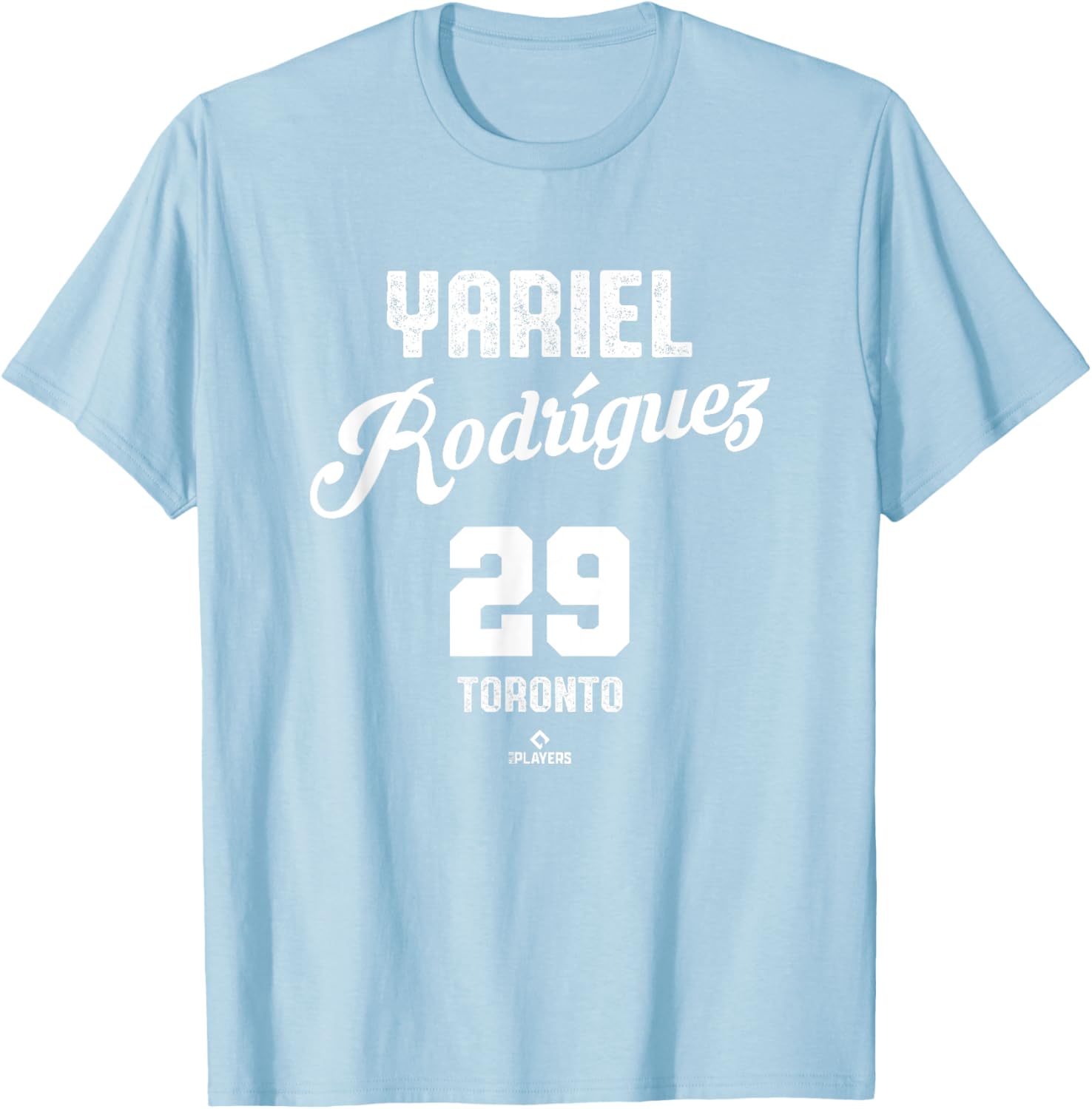 Yariel Rodriguez 29 Toronto Baseball Vintage MLBPA T-Shirt for Fans - 1