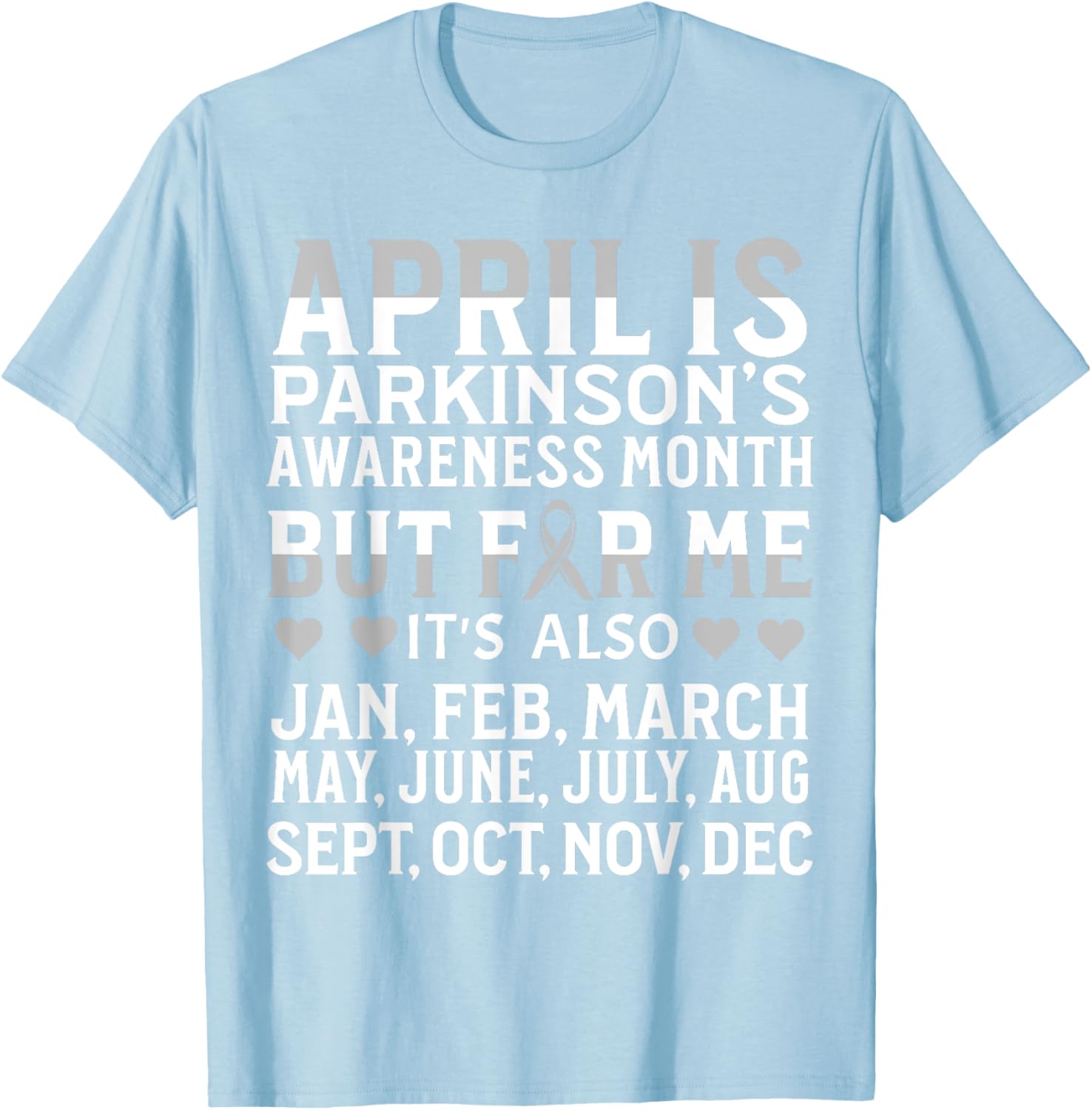 Support Parkinson's Awareness with Our April T-Shirt for Everyone - 16