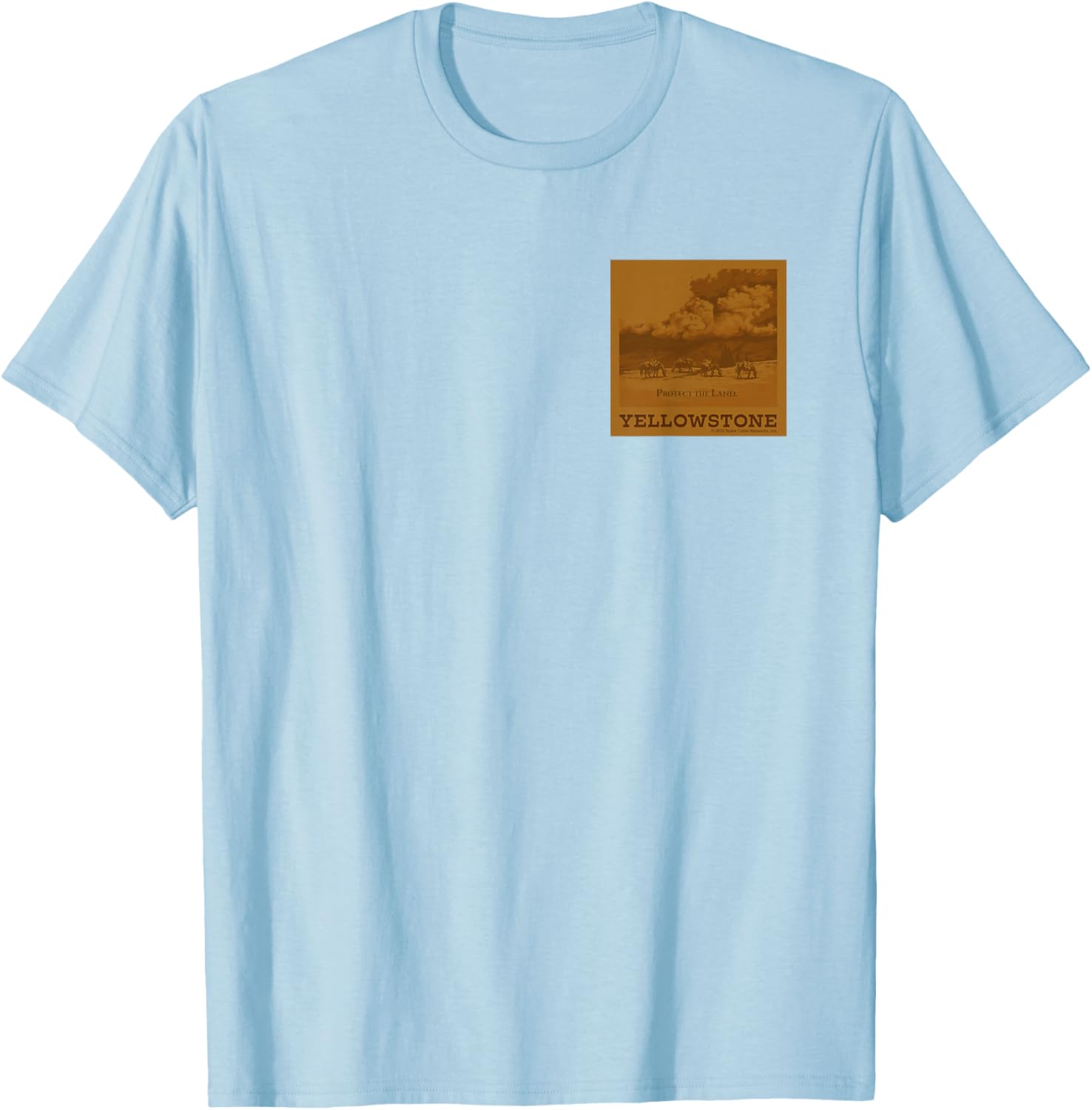 Yellowstone Dutton Ranch Buffalo Faux Chest Patch T-Shirt for Fans - 15