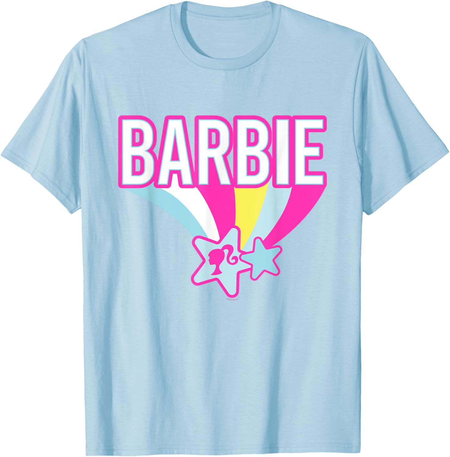 Barbie Pastel Rainbow T-Shirt for Fun Stylish Girls' Fashion - 4