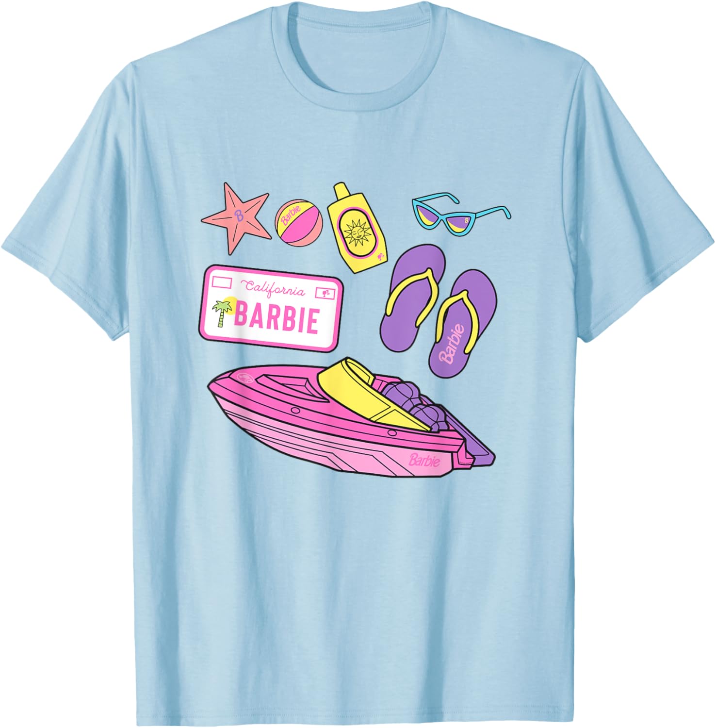 Barbie Icons of Summer T-Shirt for Fun Summer Style and Adventure - 3