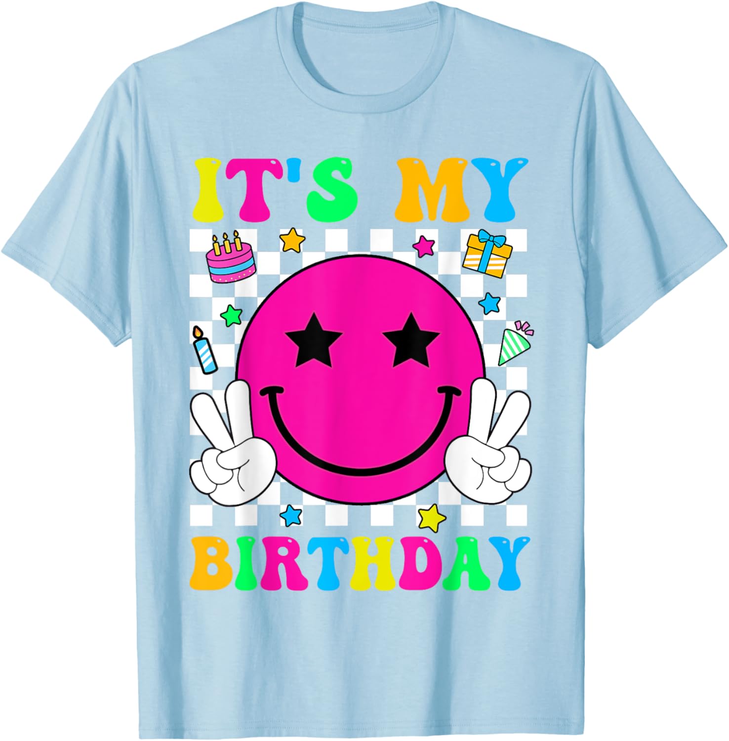 Groovy It's My Birthday T-Shirt for Men, Women, Teens, and Kids - 21