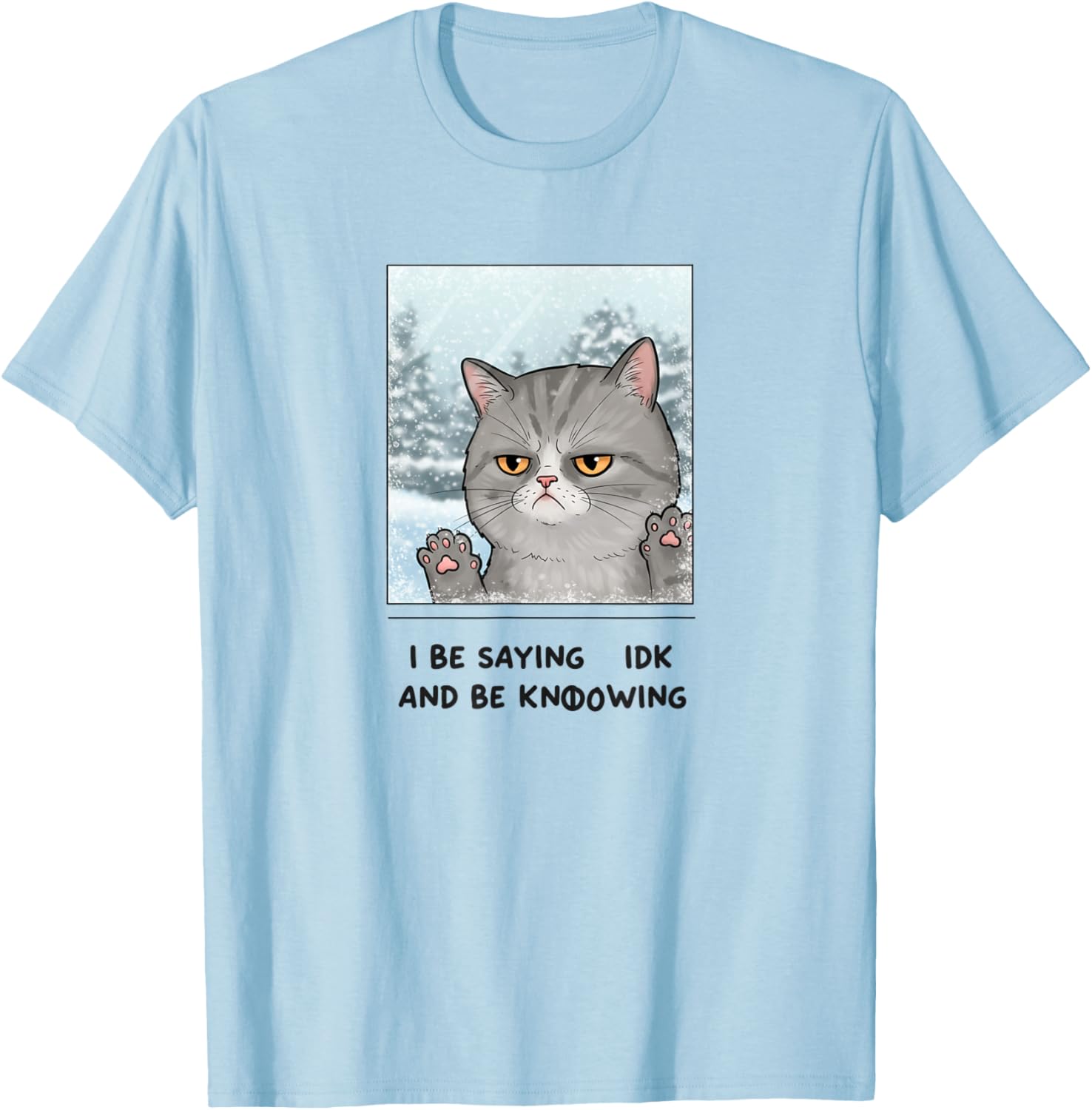 Vintage Meme Cat Funny T-Shirt for Cat Lovers - Quirky Annoyed Design - 2