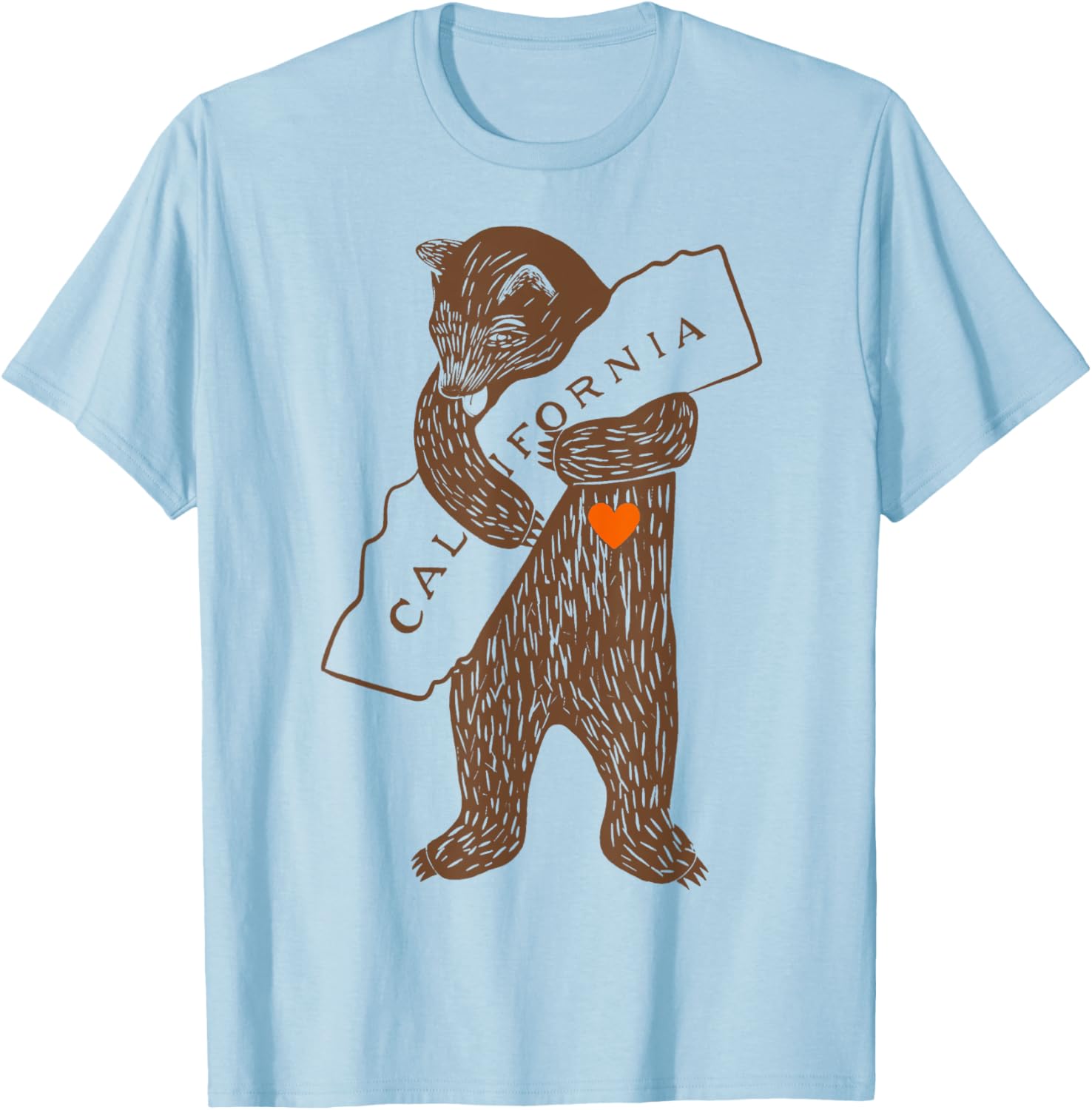 California Strong Grizzly Bear T-Shirt for Outdoor Enthusiasts - 7