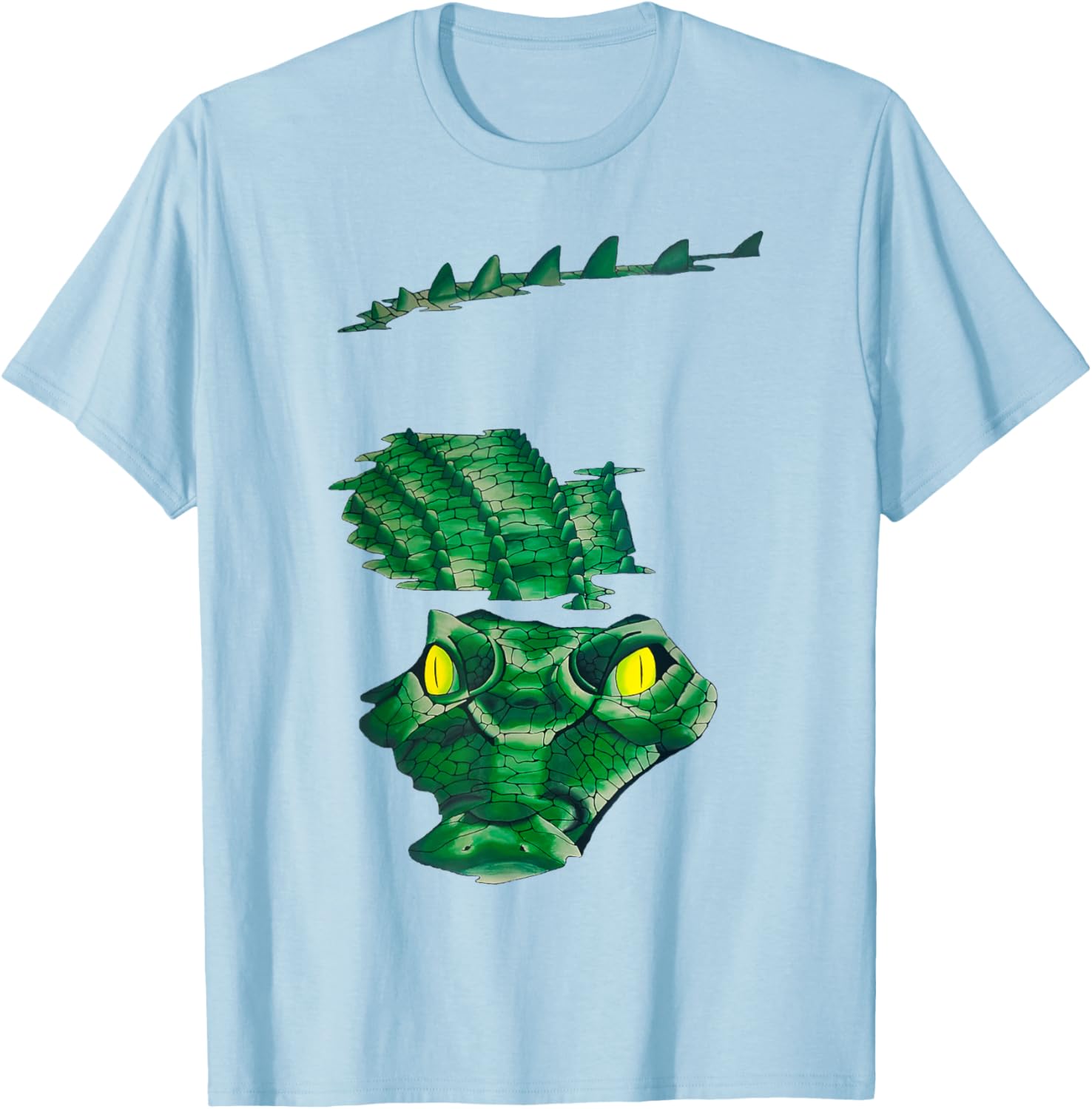Vintage Crocodile Jurassic Art T-Shirt for Reptile Lovers and Collectors - 9
