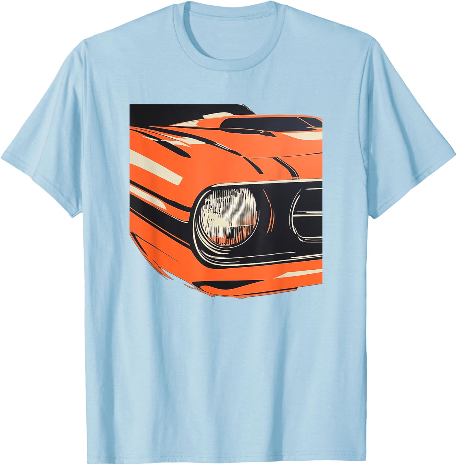 1970 Hemi Muscle Car Cuda T-Shirt for Classic Car Enthusiasts - 17