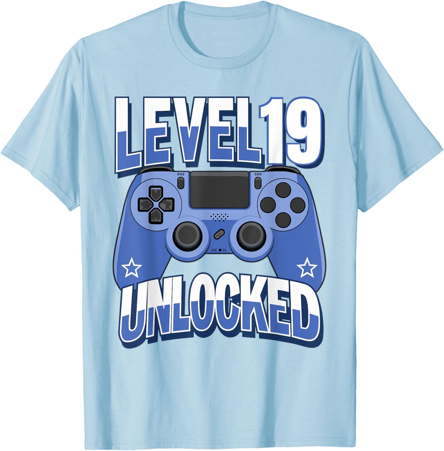 Funny Level 19 Unlocked Gamer T-Shirt for 19th Birthday Celebration - 4