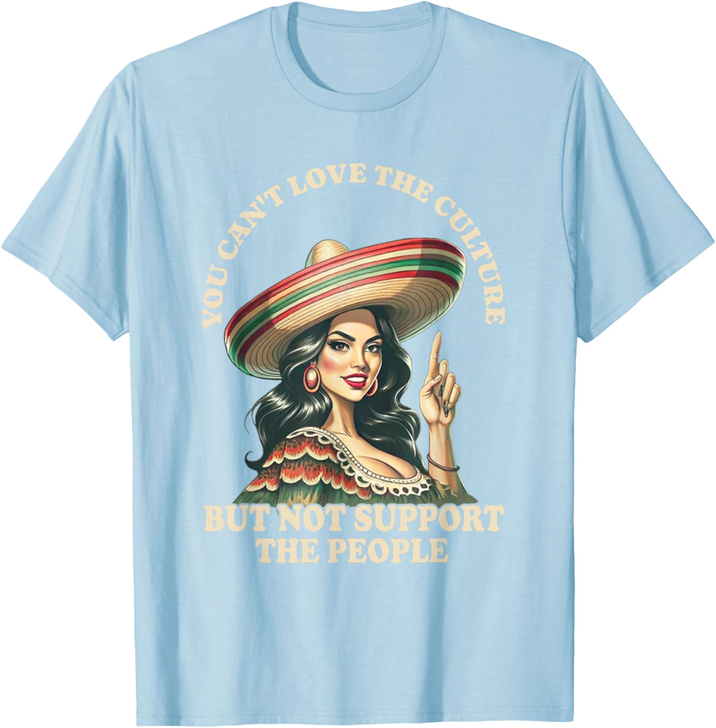 You Can't Love the Culture and Not Support the People Retro T-Shirt - 9