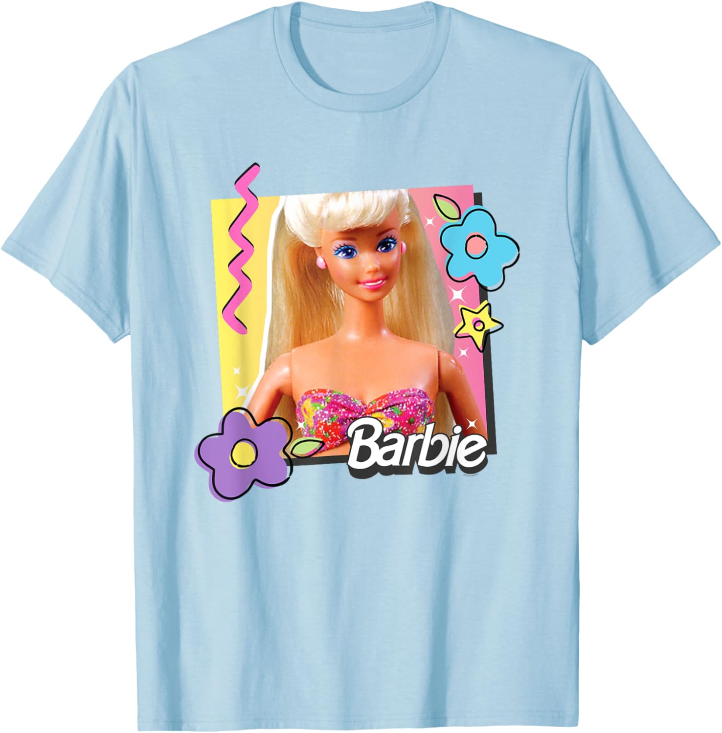 Barbie Glitter Beach T-Shirt for Fun Summer Outings and Playtime - 1