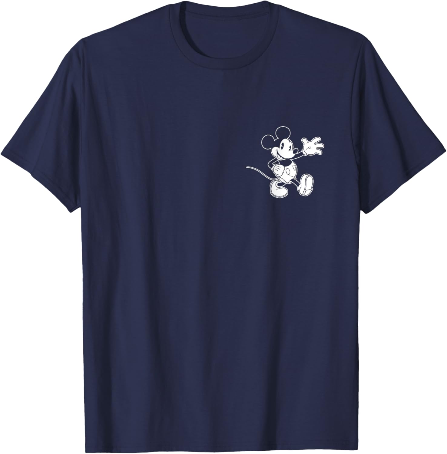 Vintage Mickey and Friends White T-Shirt for Disney Fans and Collectors - 3