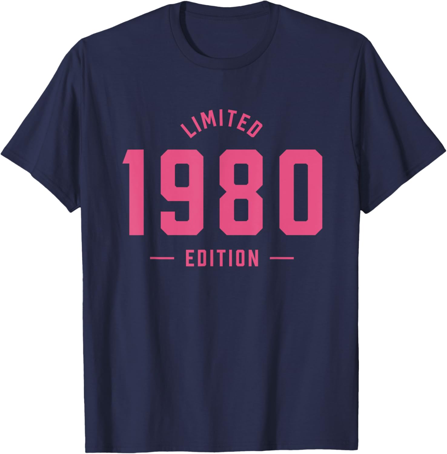 Cute Pink 45th Birthday T-Shirt for Women Celebrating 1980s Style - 5