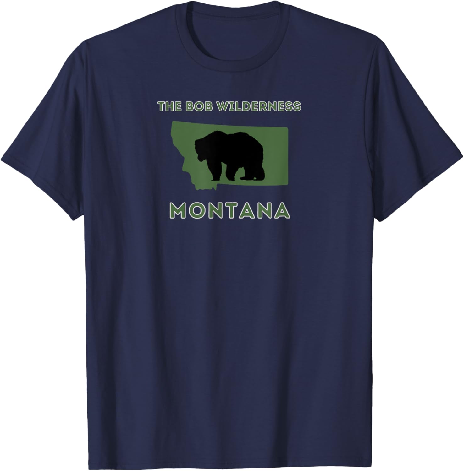 Bob Wilderness Montana T-Shirt for Nature Lovers - Stylish Outdoor Wear - 2