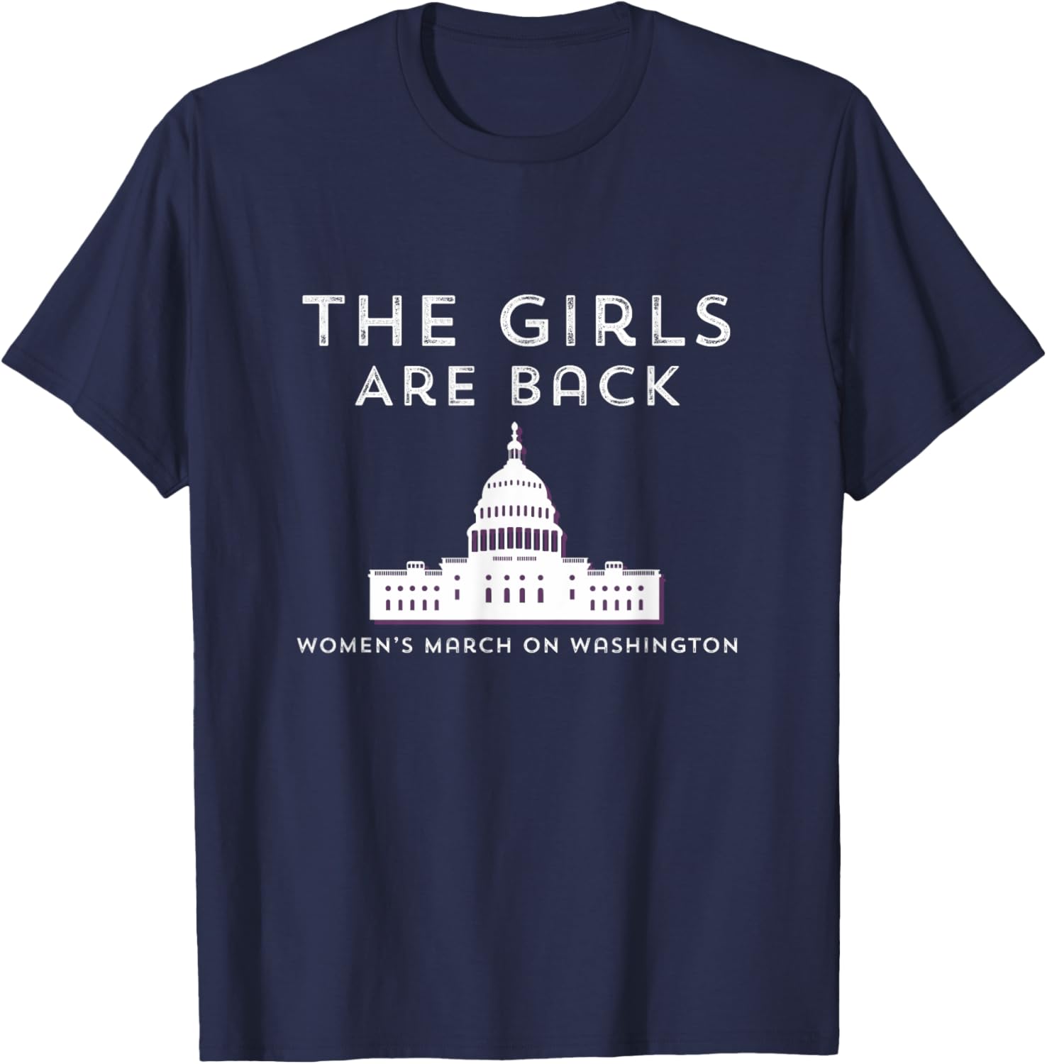 Women's March Girls Are Back in DC 2025 T-Shirt for Empowerment - 5