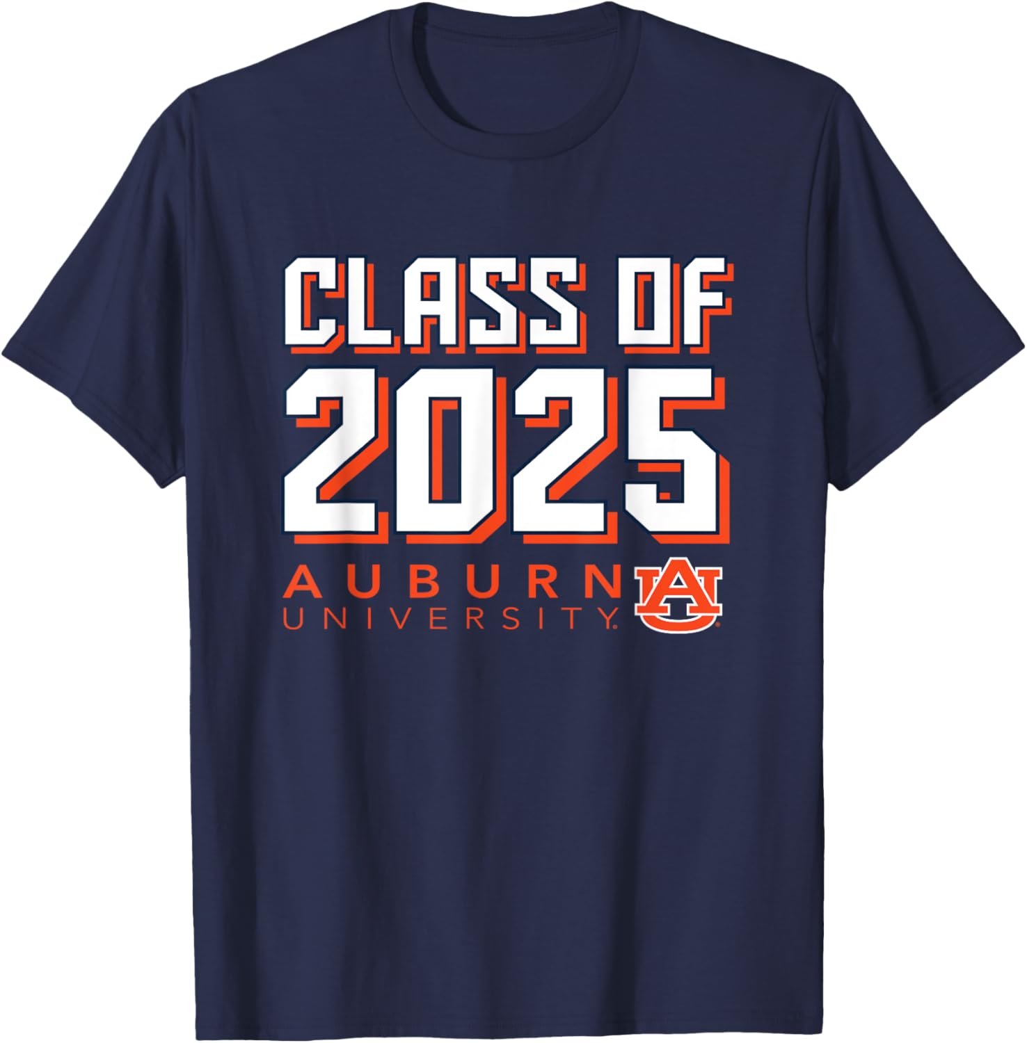 Auburn University Tigers Class of 2025 T-Shirt for Proud Fans - 1