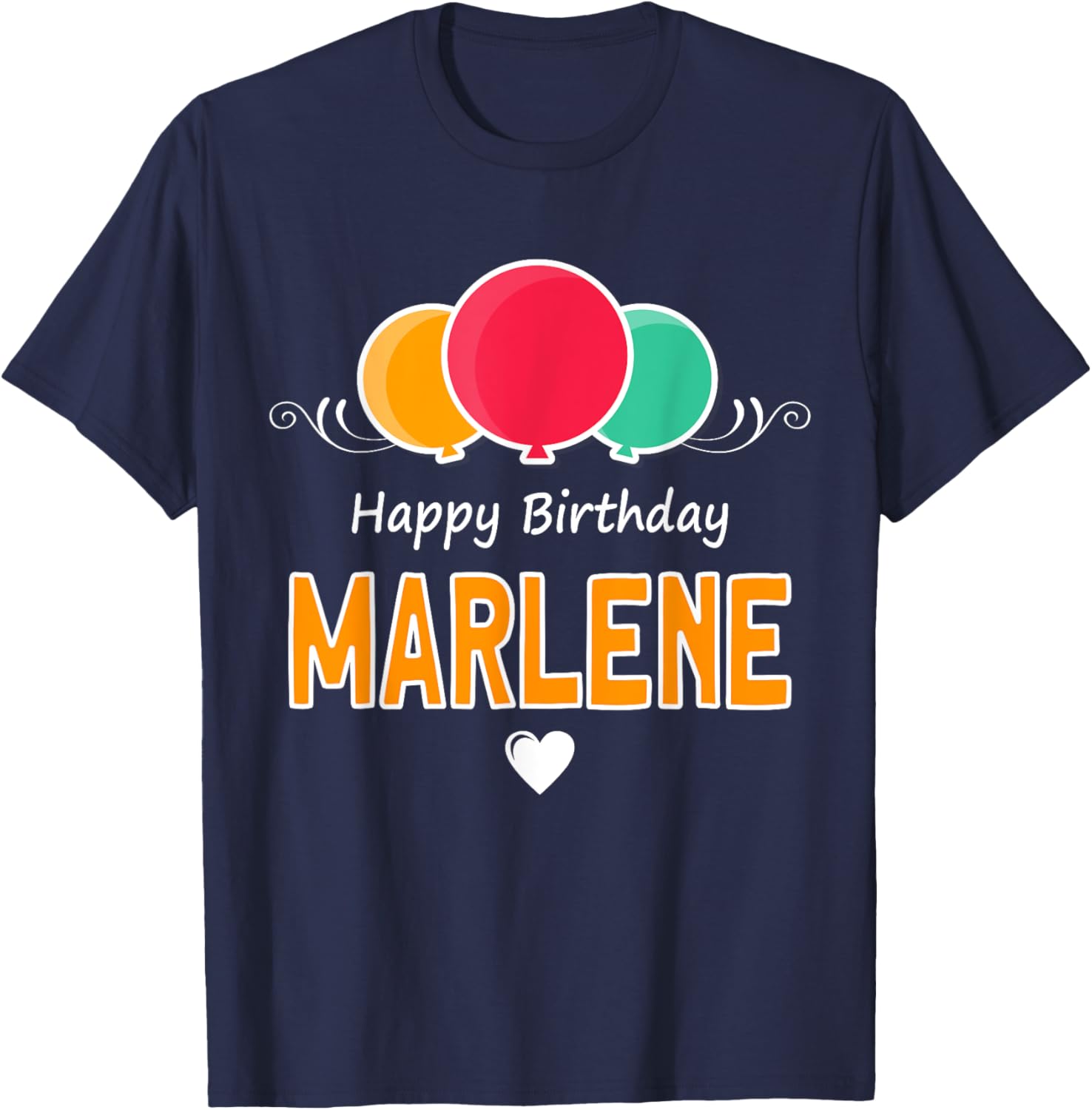 Happy Birthday Marlene T-Shirt Fun Gift for Celebrating Special Days - 6