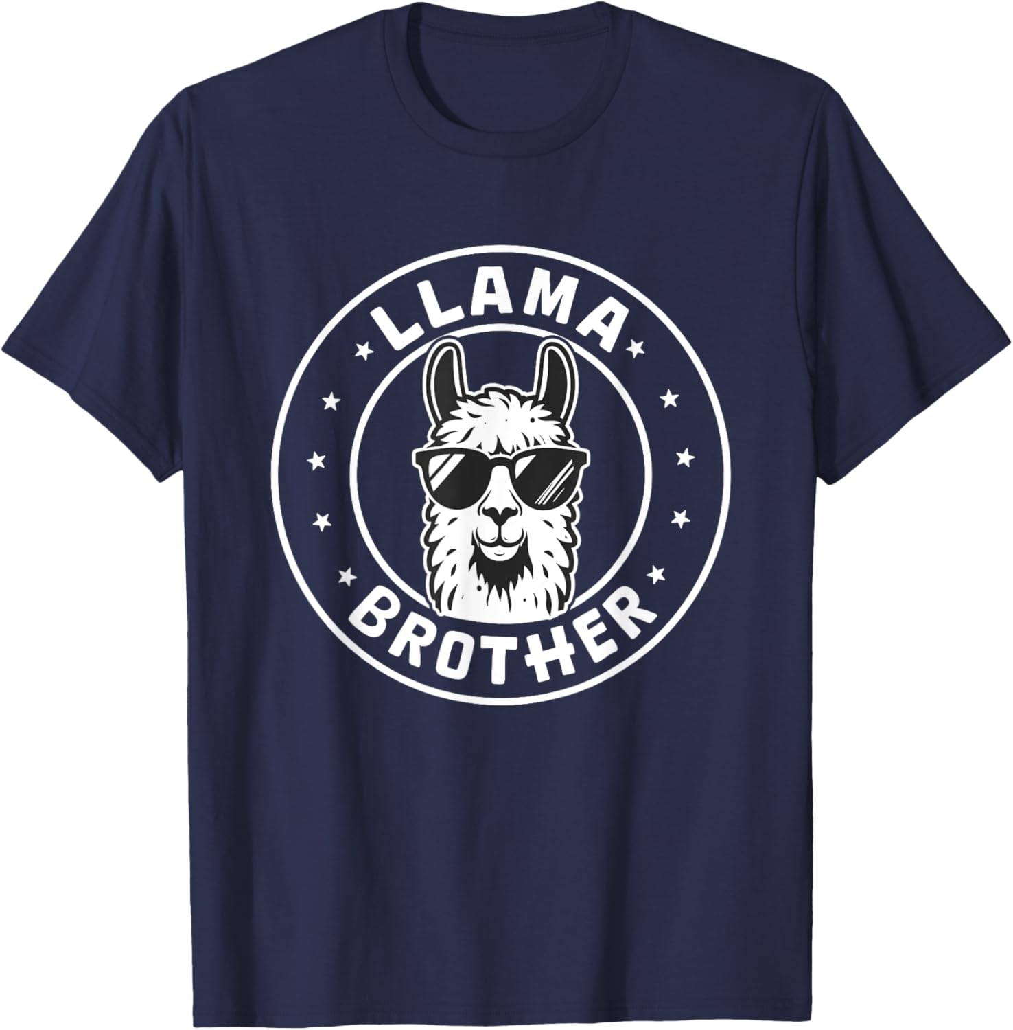 Alpaca Brother Llama Brother T-Shirt Fun Animal Graphic Tee for All Ages - 3