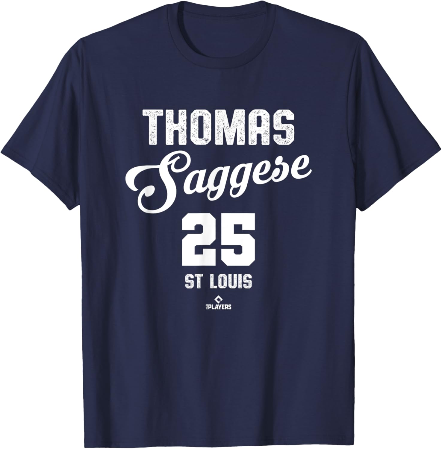 Vintage Thomas Saggese St. Louis Baseball T-Shirt for MLB Fans - 5