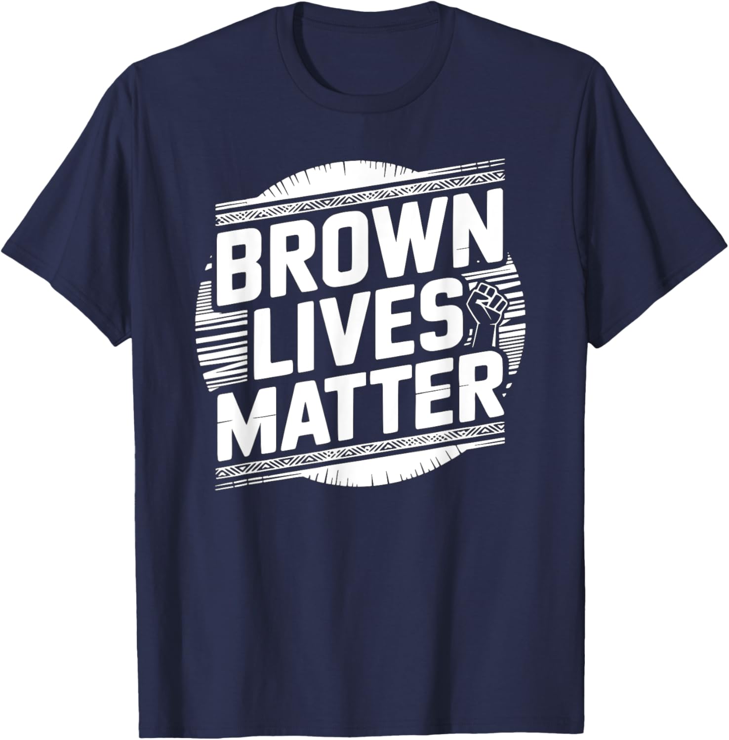 Brown Lives Matter Pro-Immigration Unity T-Shirt for Activism Support - 5
