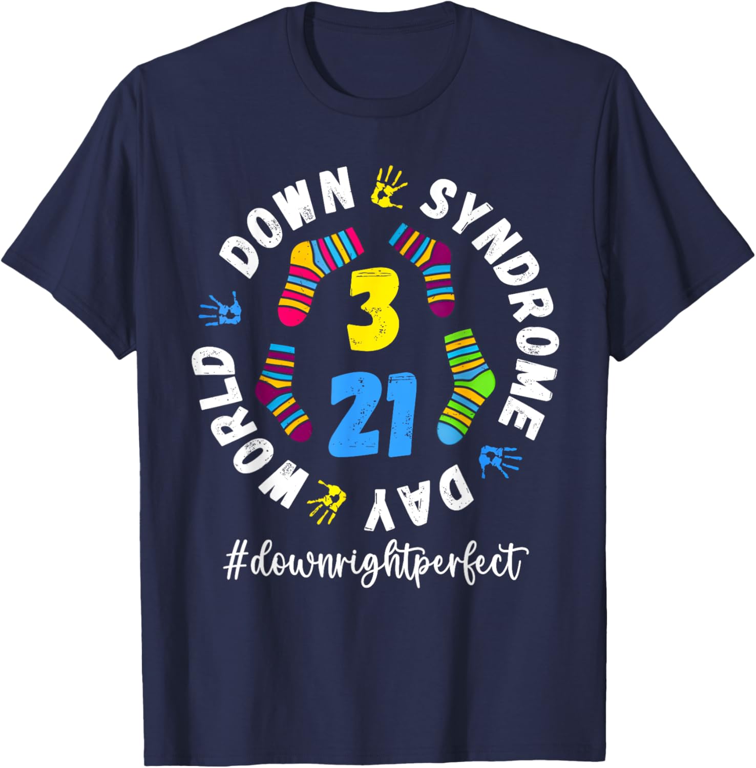 Celebrate World Down Syndrome Day with Our 321 Awareness T-Shirt for All Ages - 4