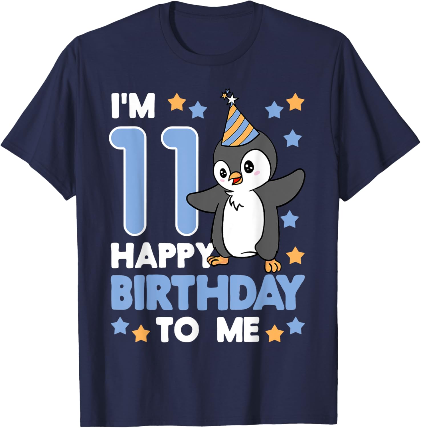Cool Penguin 11 Birthday Zookeeper T-Shirt for Arctic Celebration Fun - 3