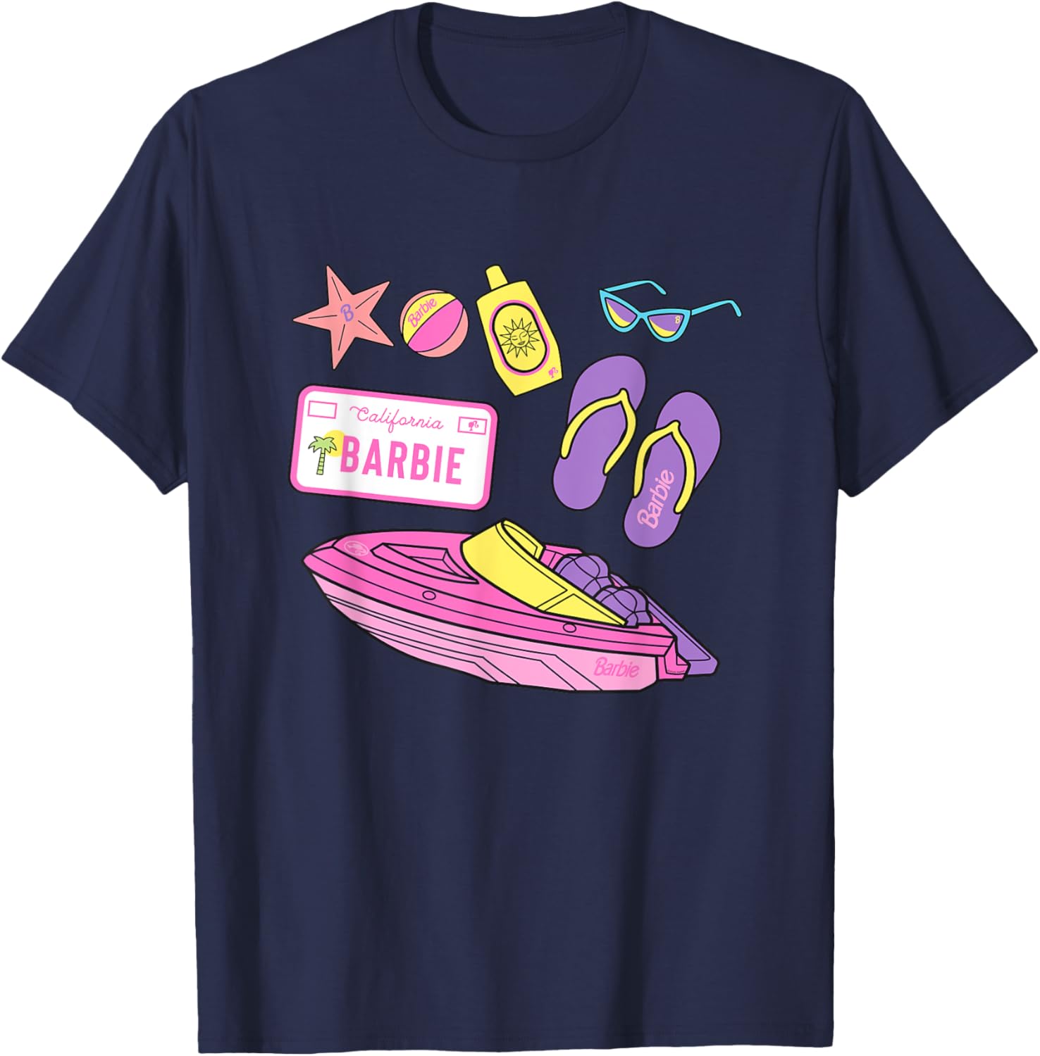 Barbie Icons of Summer T-Shirt for Fun Summer Style and Adventure - 4
