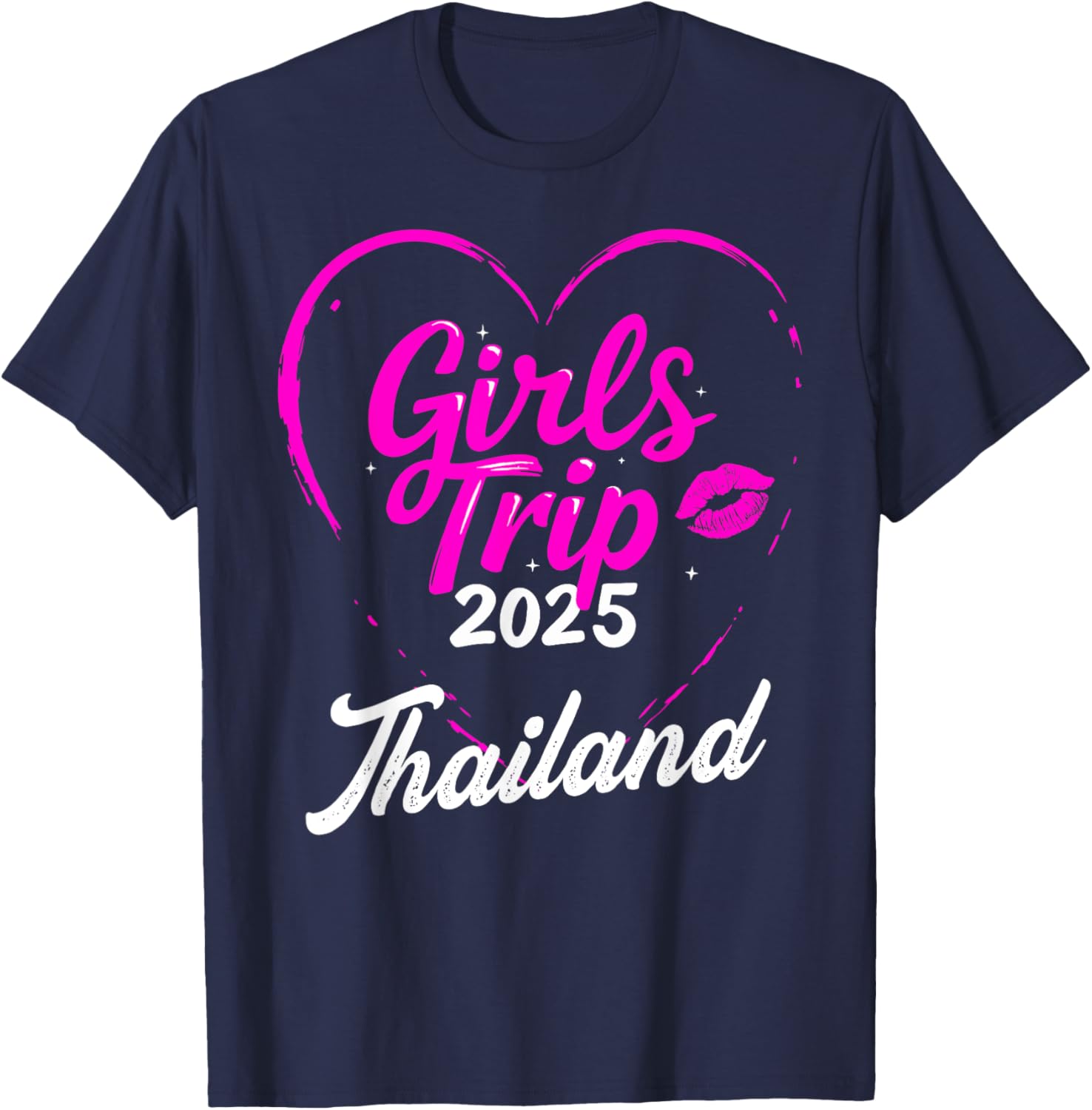 Girls Trip Thailand 2025 Birthday Squad T-Shirt for Fun Weekend Getaway - 6
