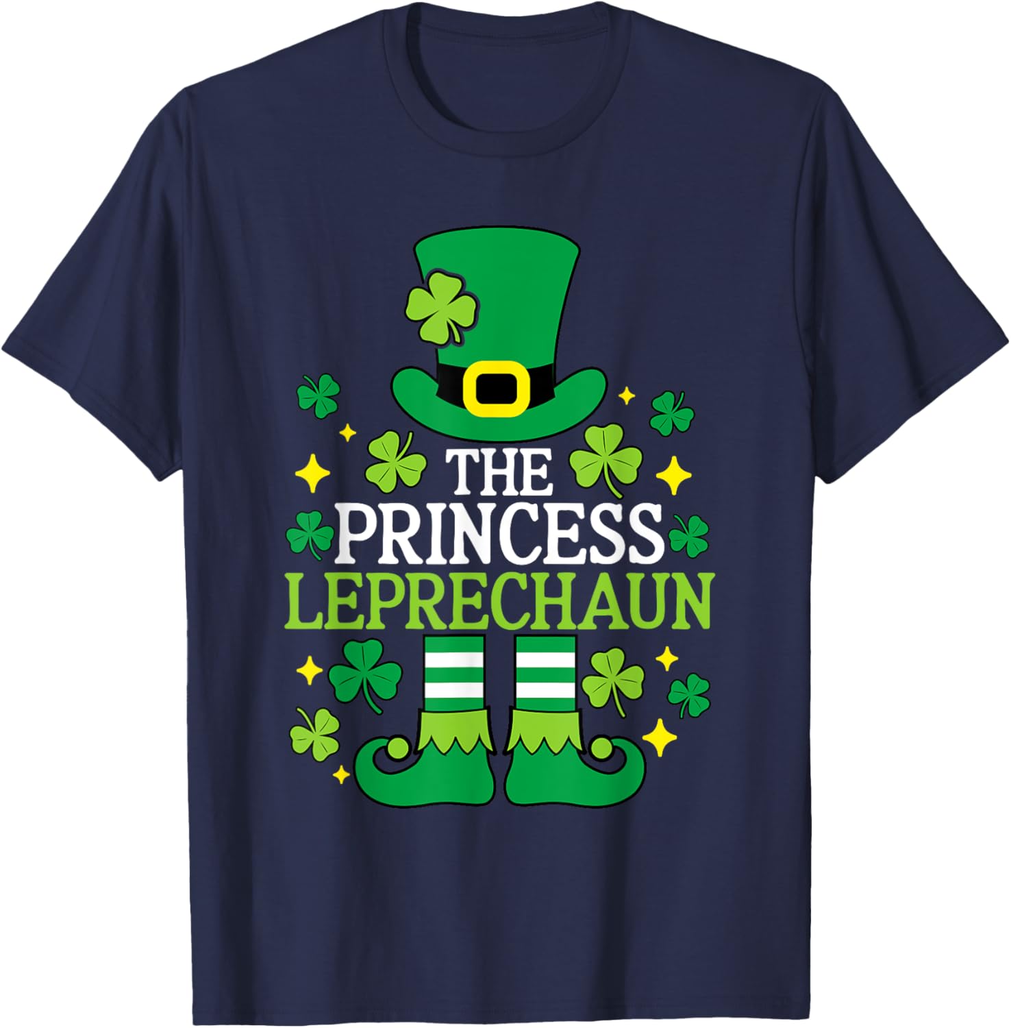 Charming Princess Leprechaun Family Matching T-Shirts for St Patrick's Day - 6