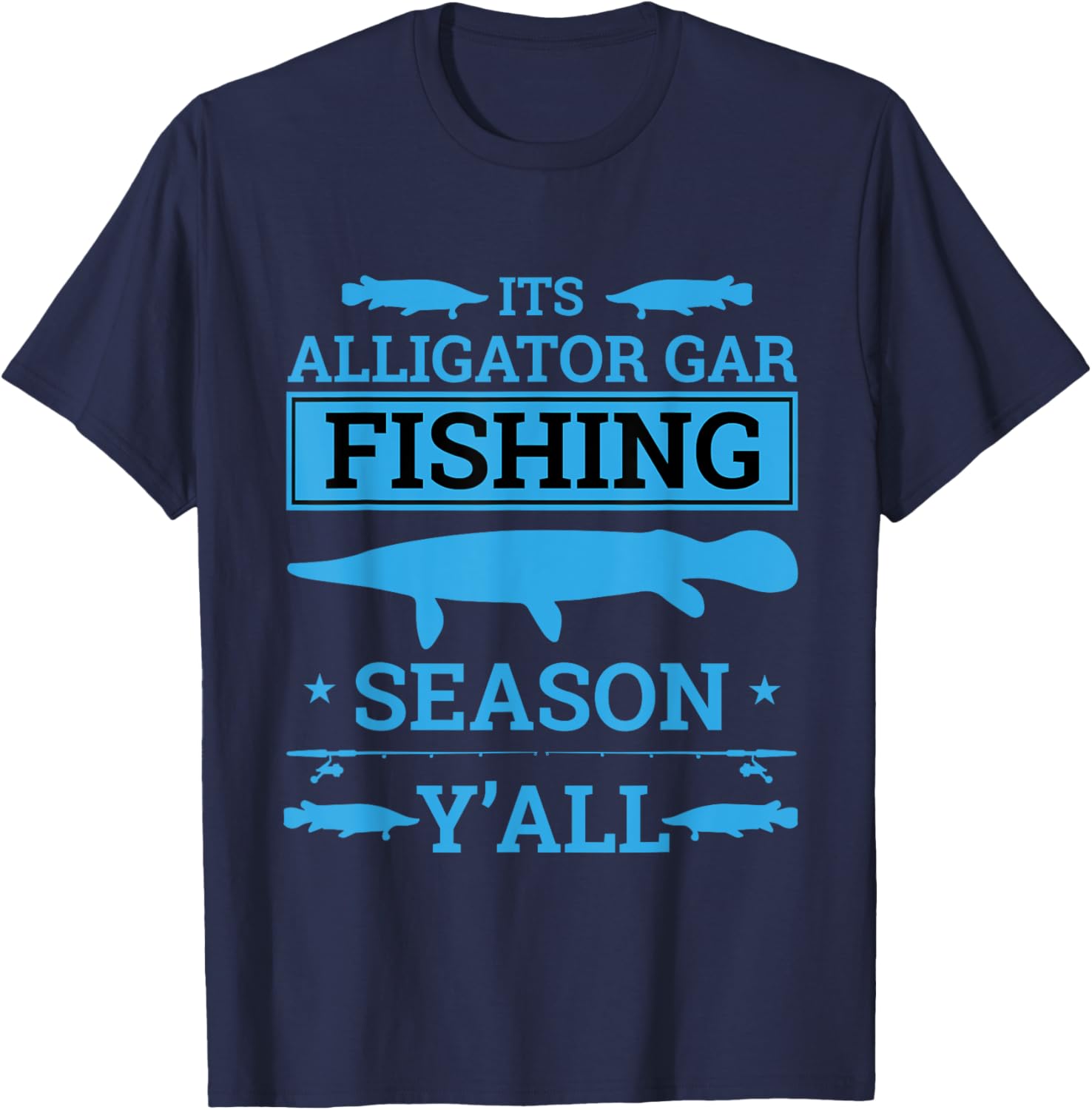 Alligator Gar Fishing Gear T-Shirt for True Fishing Enthusiasts - 4