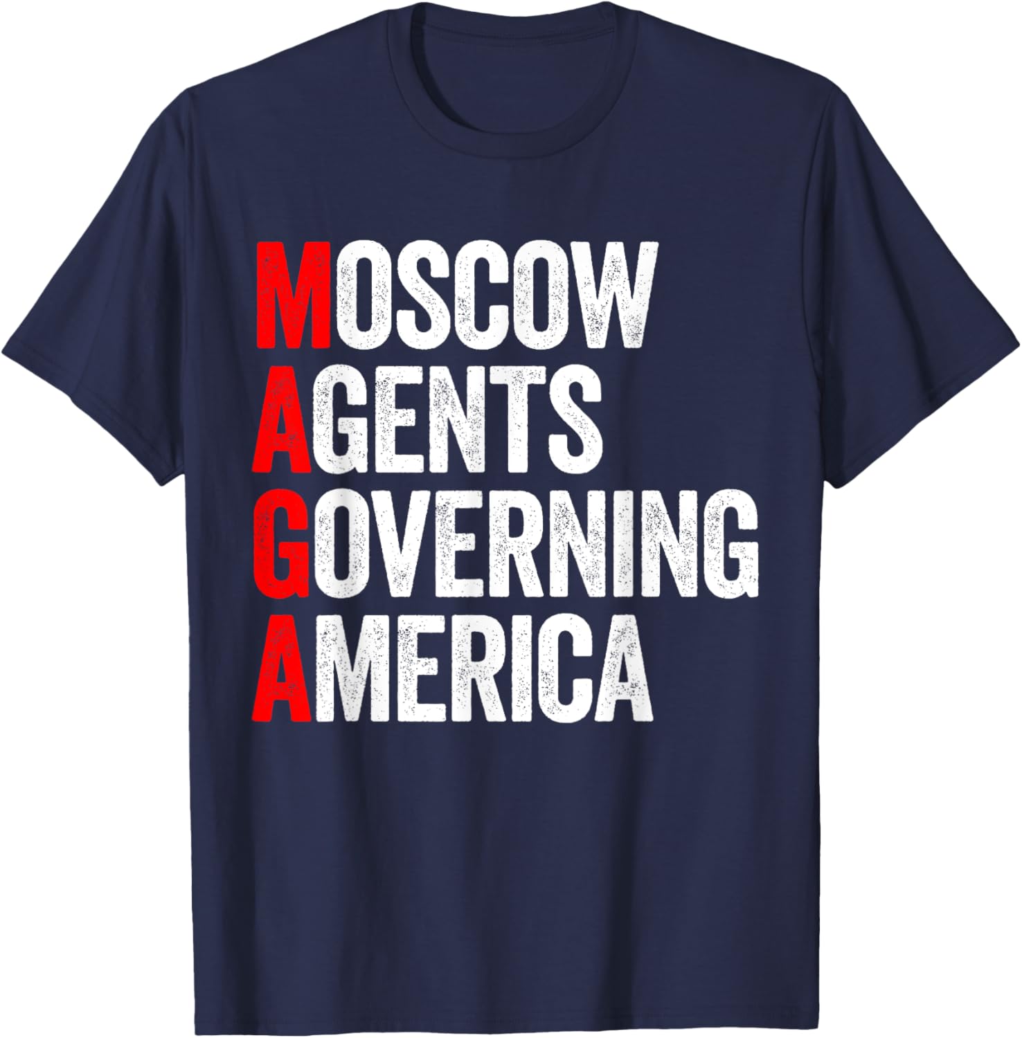 Vintage Moscow Agents Anti-Trump T-Shirt for Men and Women - Trendy Apparel - 8