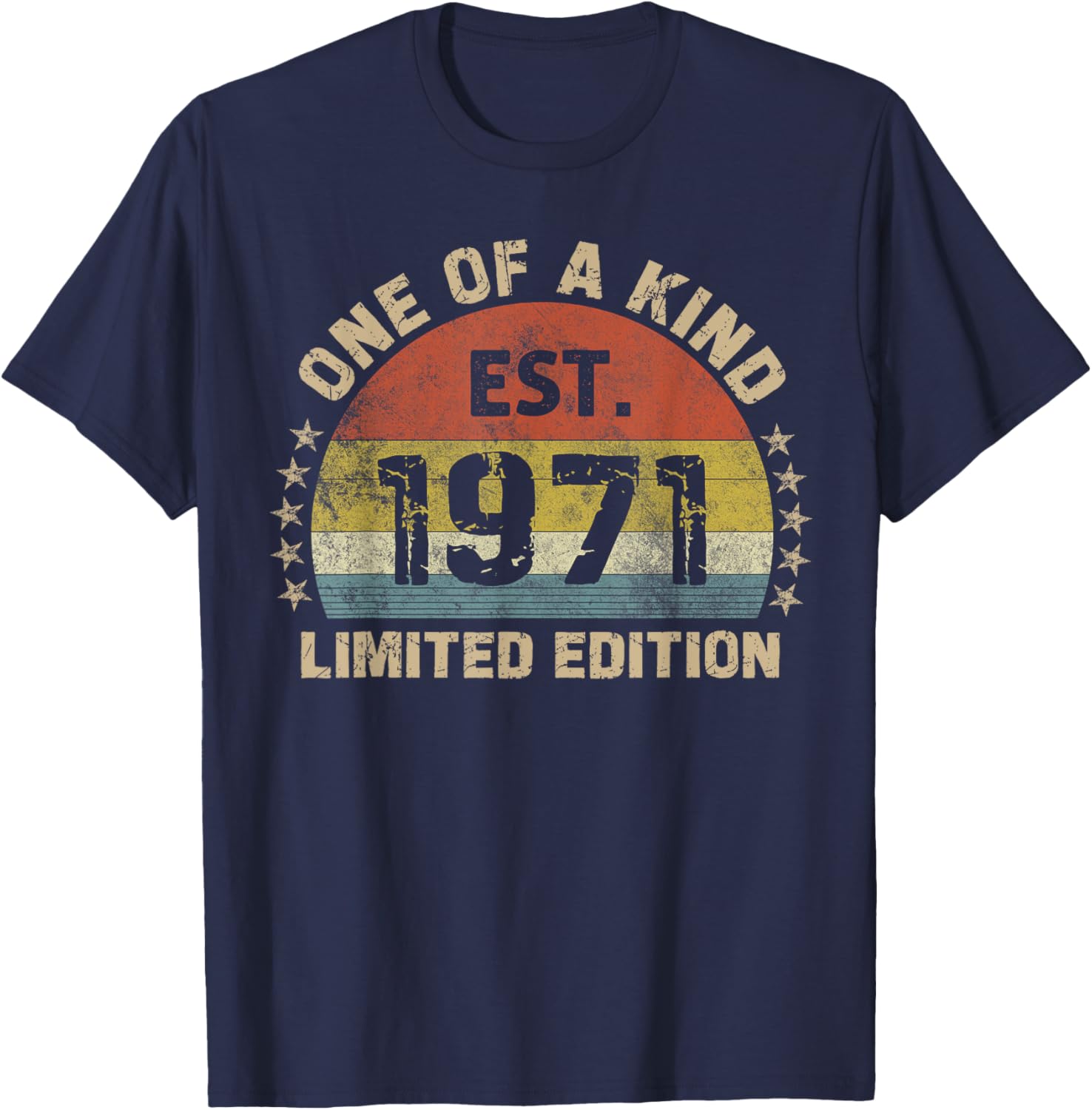Limited Edition 54th Birthday T-Shirt for 54 Year Olds Born in 1971 - 6
