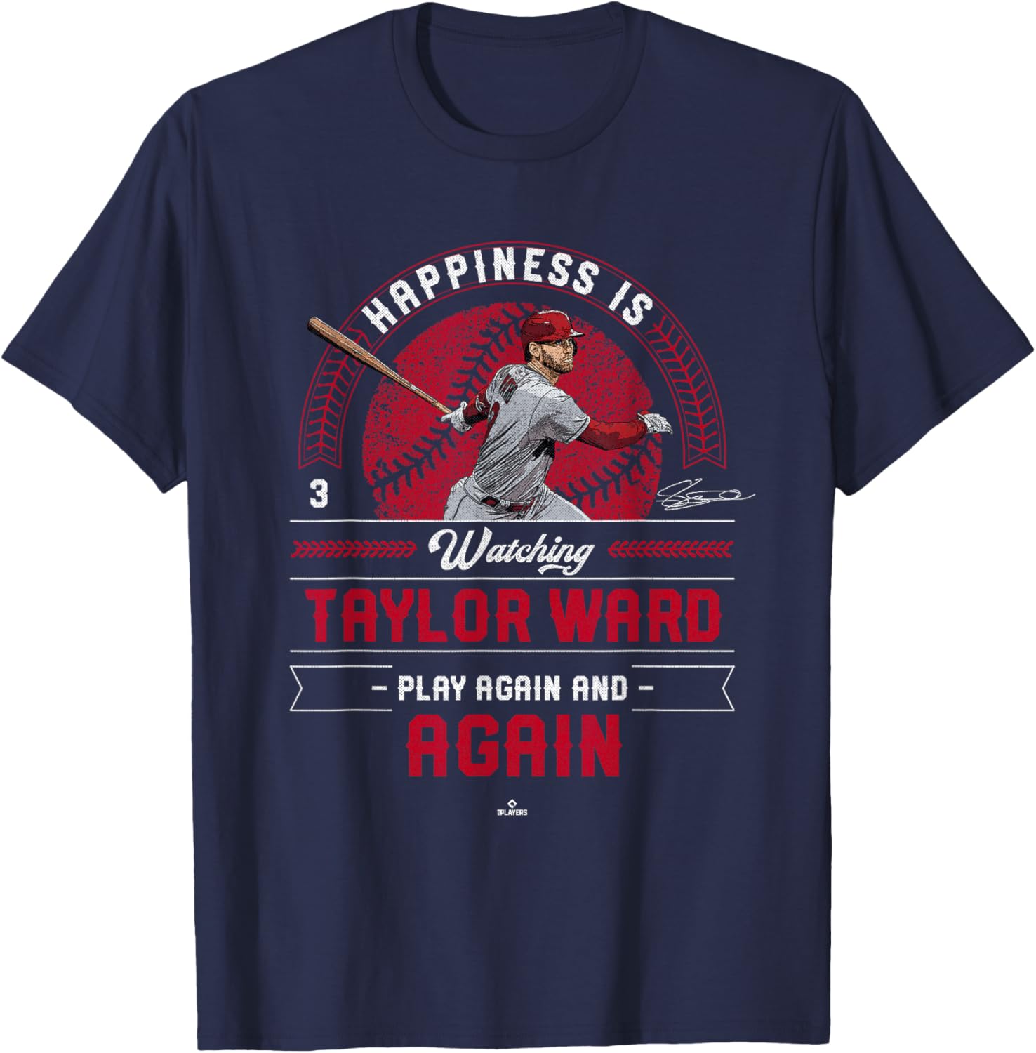 Taylor Ward Los Angeles MLBPA T-Shirt for Baseball Fans - Stylish and Fun - 3