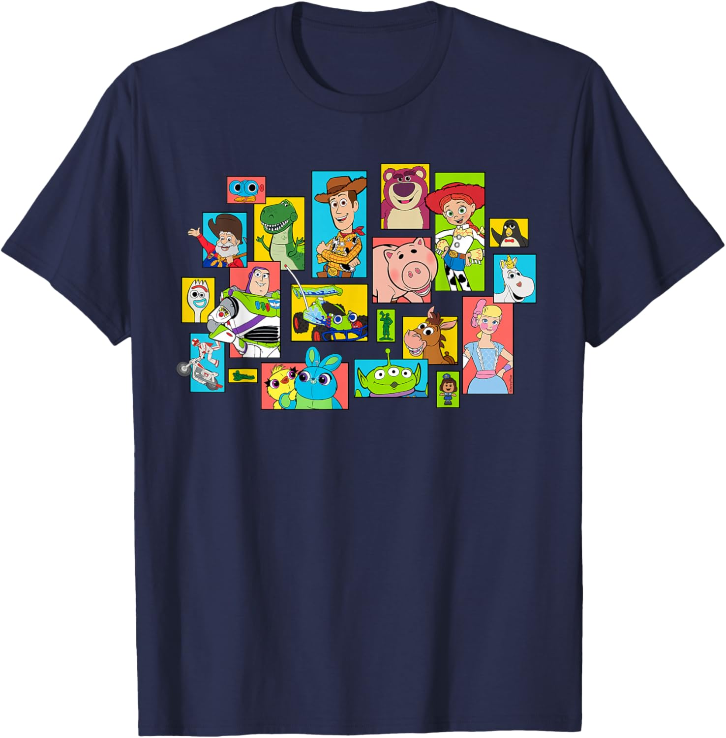 Celebrate 30 Years of Toy Story with Iconic Collage T-Shirt for Fans - 15