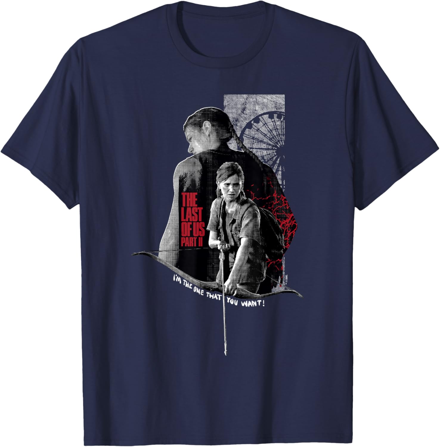The Last of Us Part II Abby Ellie I'm The One T-Shirt for Gamers - 2