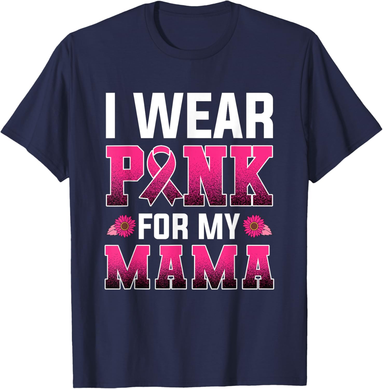 Breast Cancer Awareness Pink Ribbon T-Shirt for Women - Stylish Supportive Tee - 15