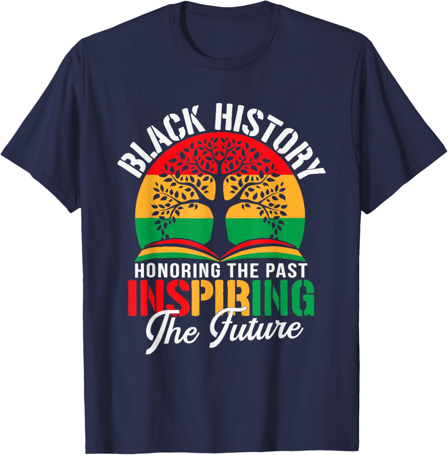 Black History Teacher T-Shirt Honoring the Past Inspiring the Future - 11